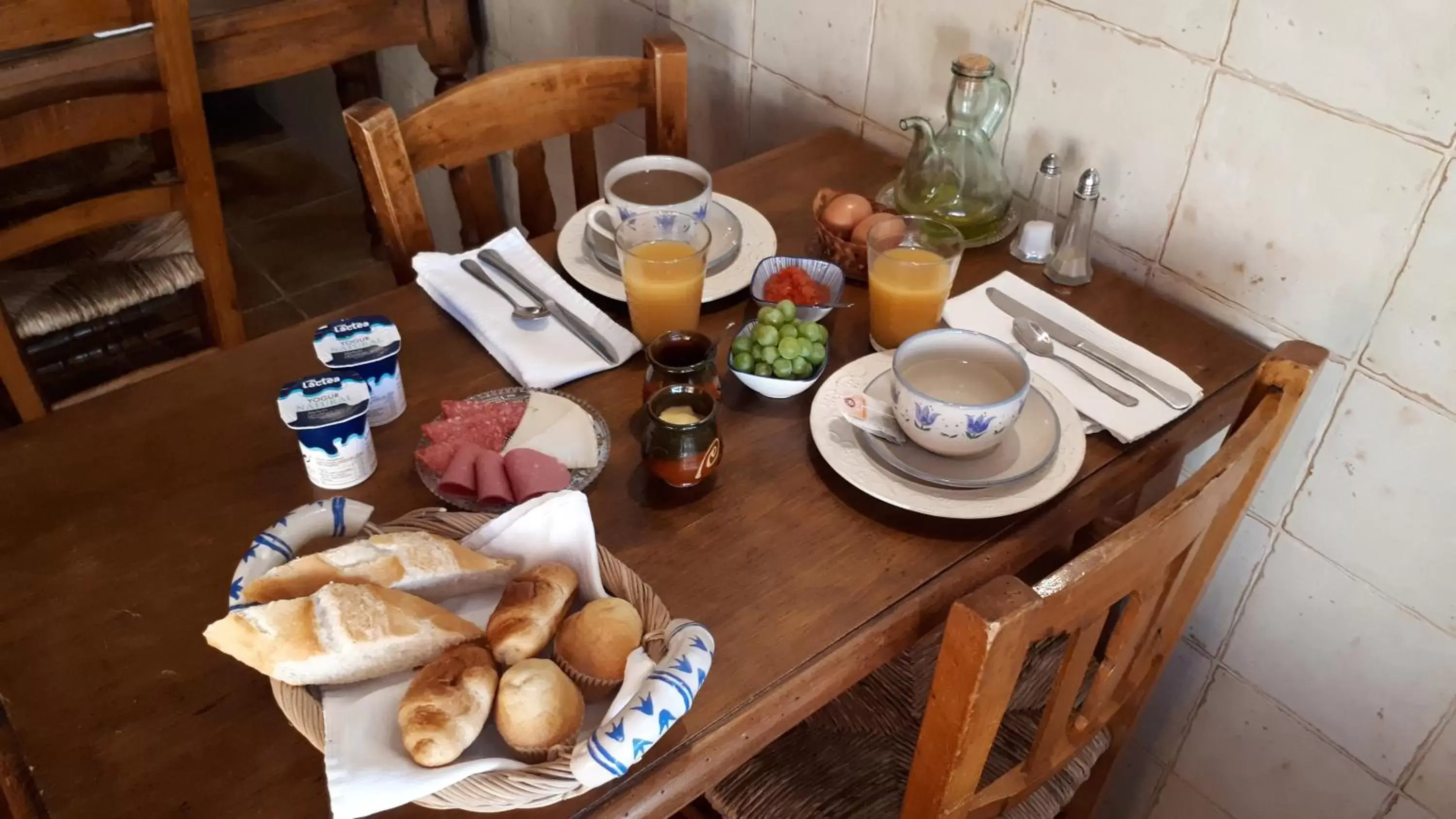 Breakfast in La Posada Amena