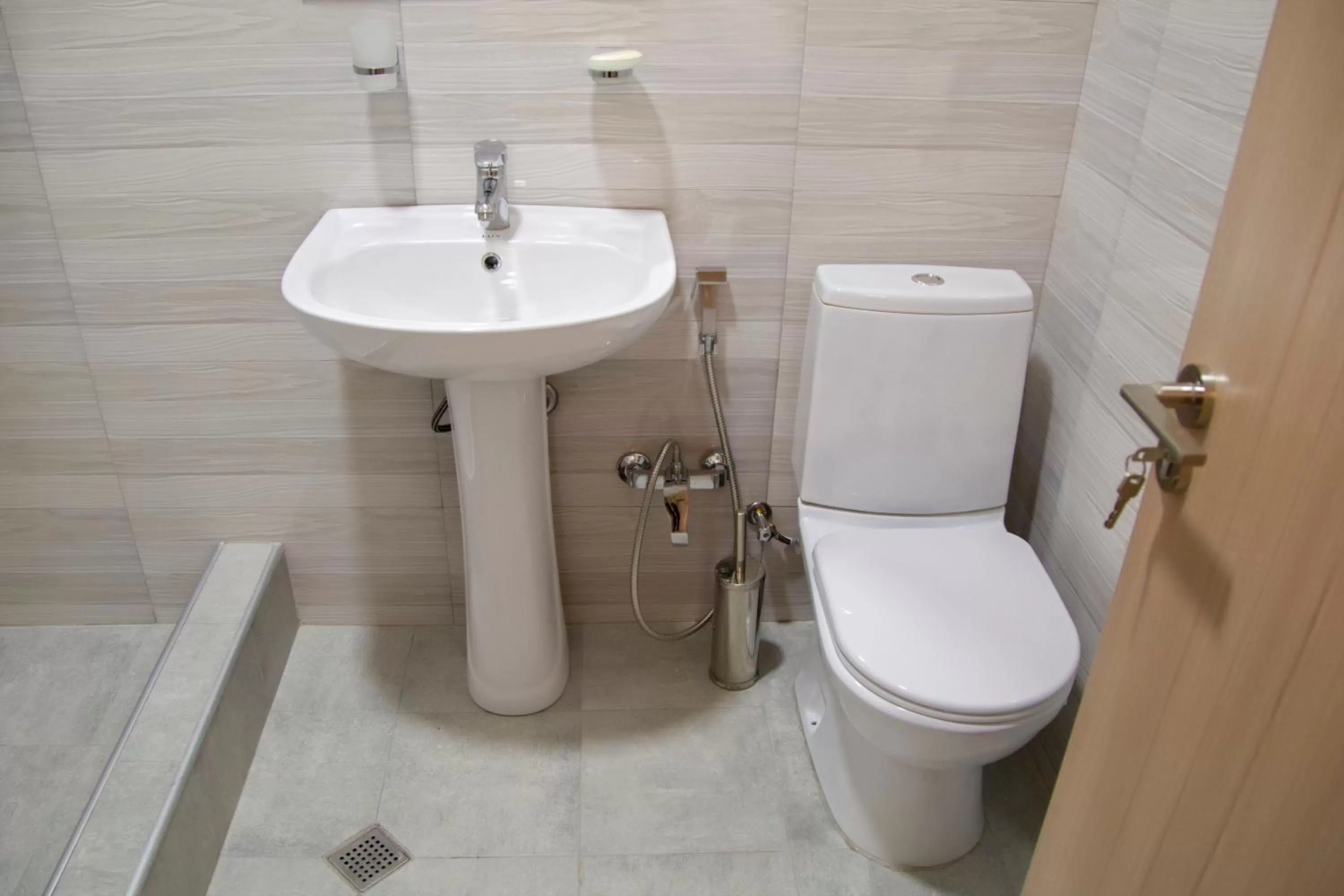 Shower in Family Hotel Triston