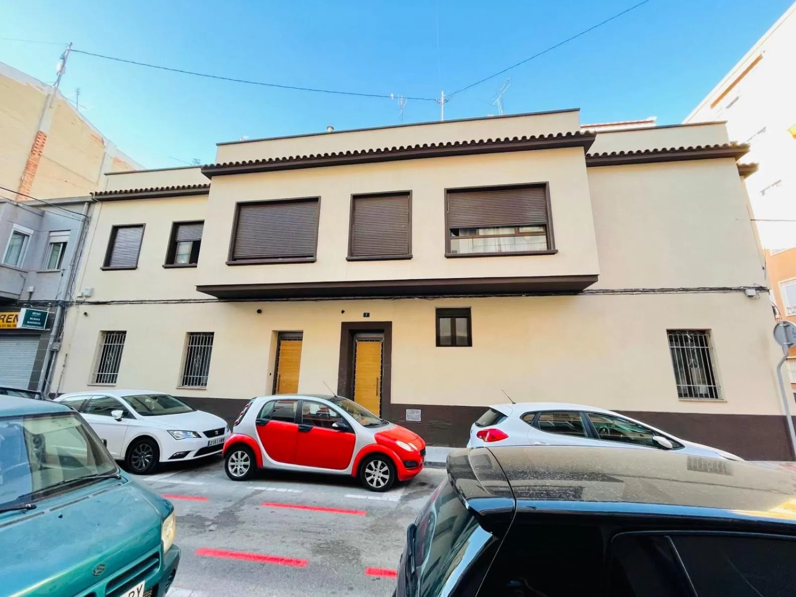 Facade/entrance in Soho Boho Apartments - with sunny rooftop terrace and fiber optic internet