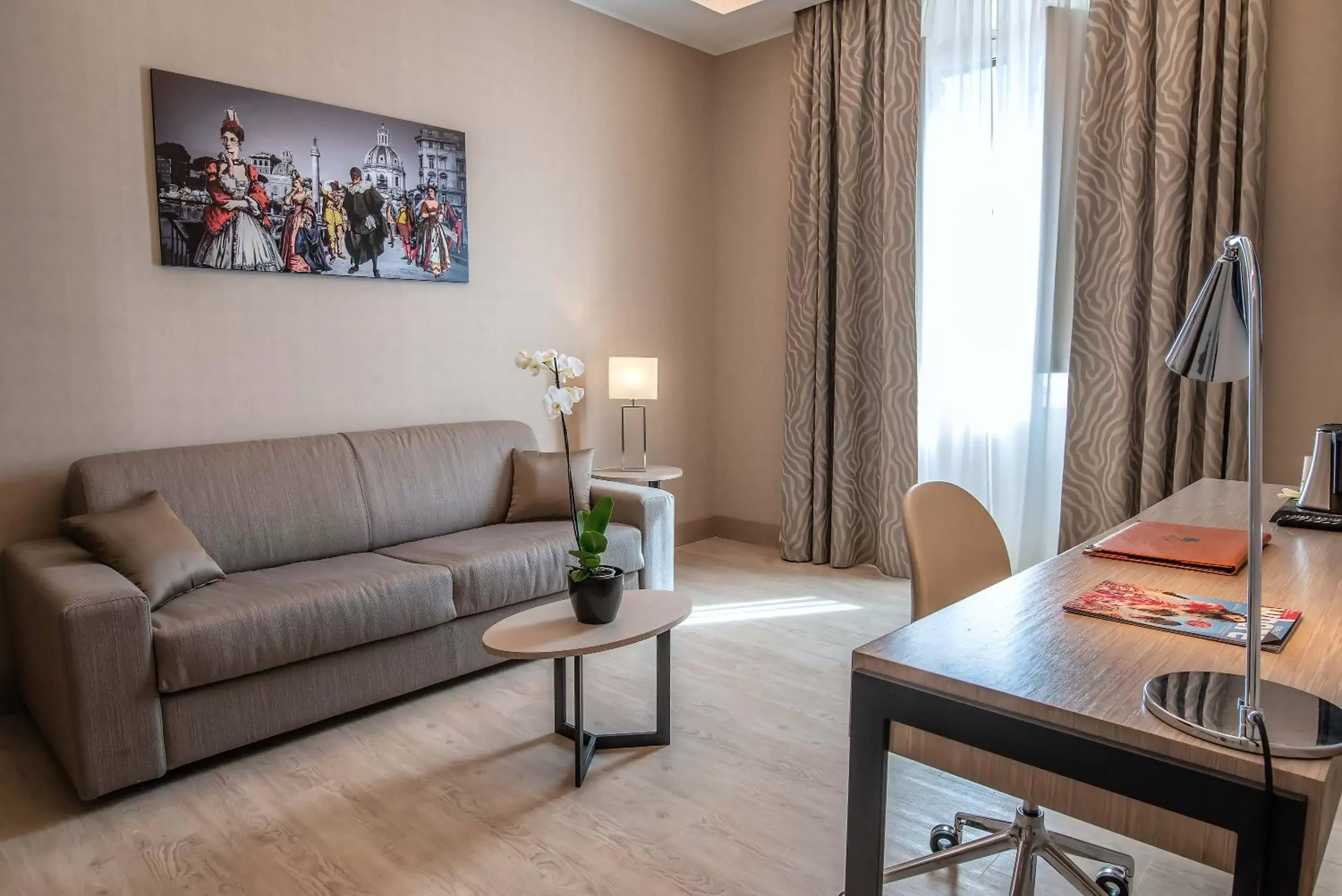 Living room, Seating Area in Hotel Genova