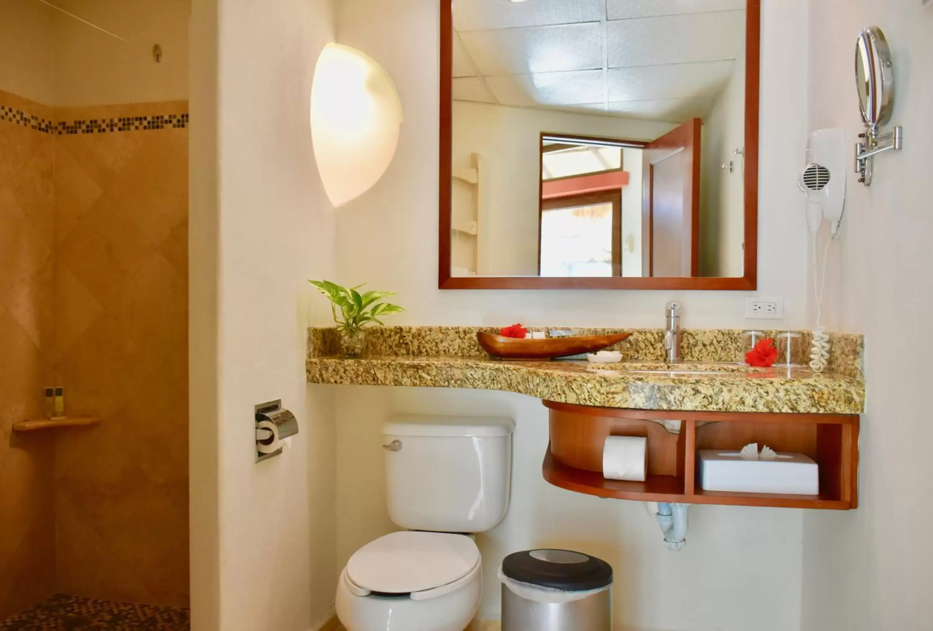 Shower, Bathroom in Playa Palms Beach Hotel