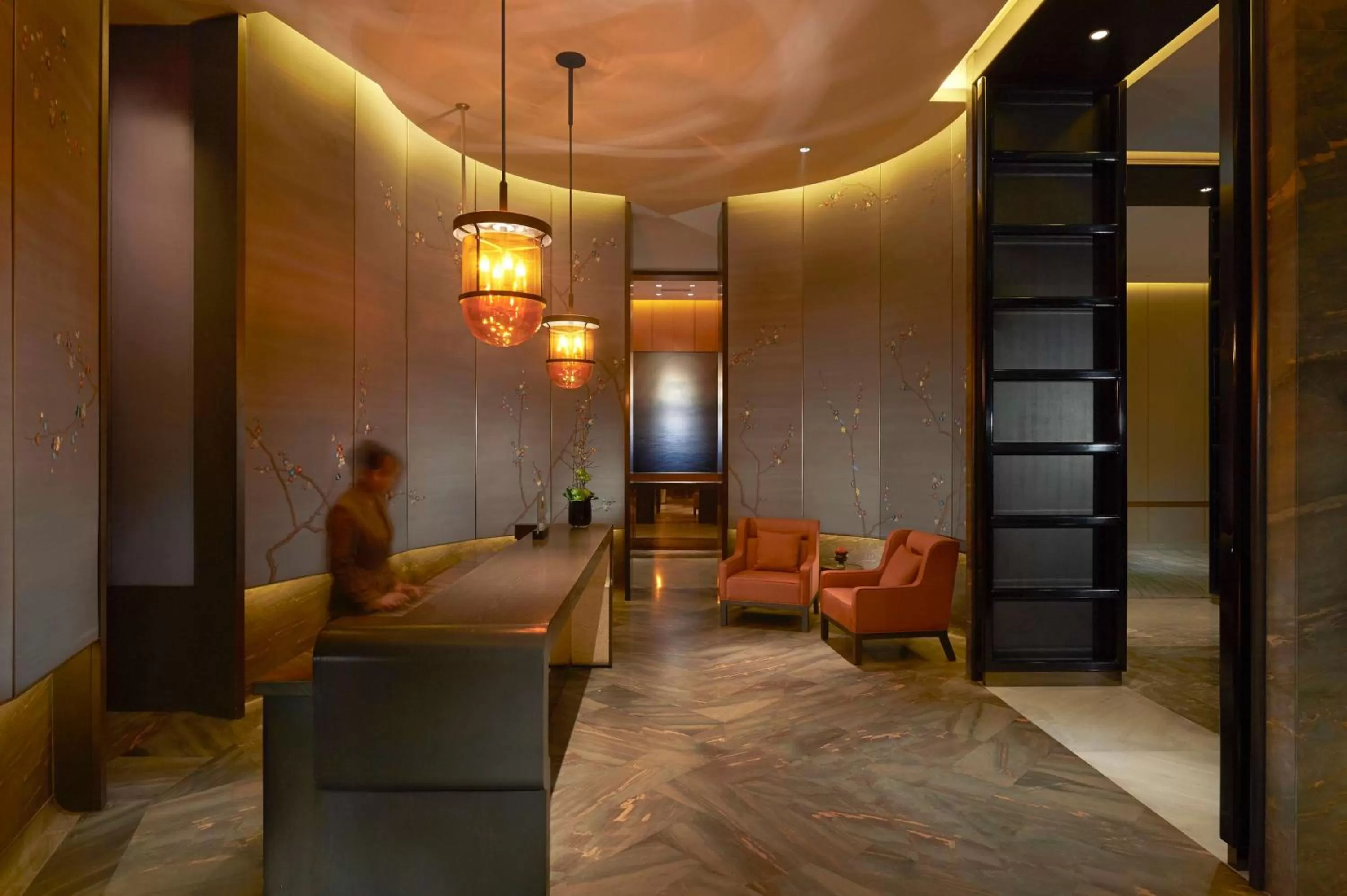 Lobby or reception in Waldorf Astoria Beijing