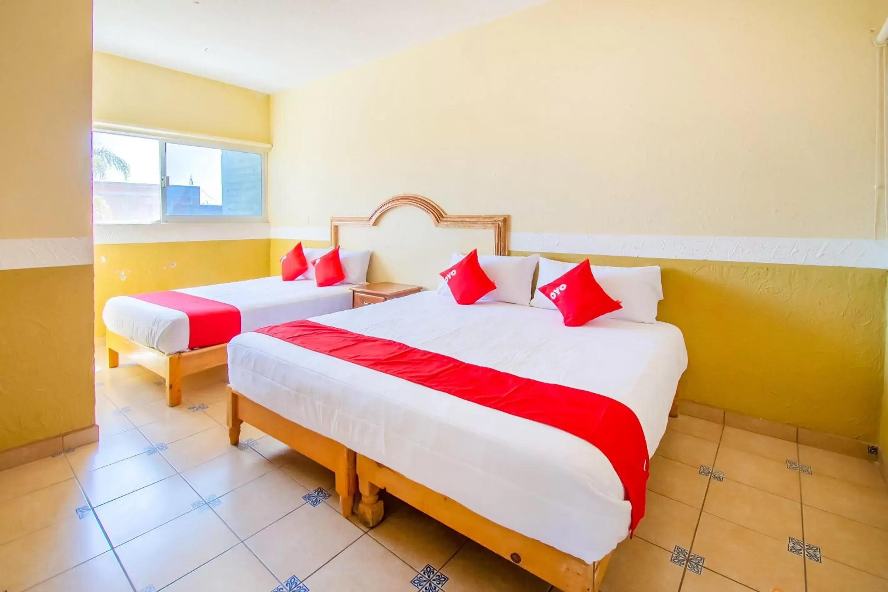 Bedroom, Bed in OYO Hotel Morelos, Villa Hidalgo