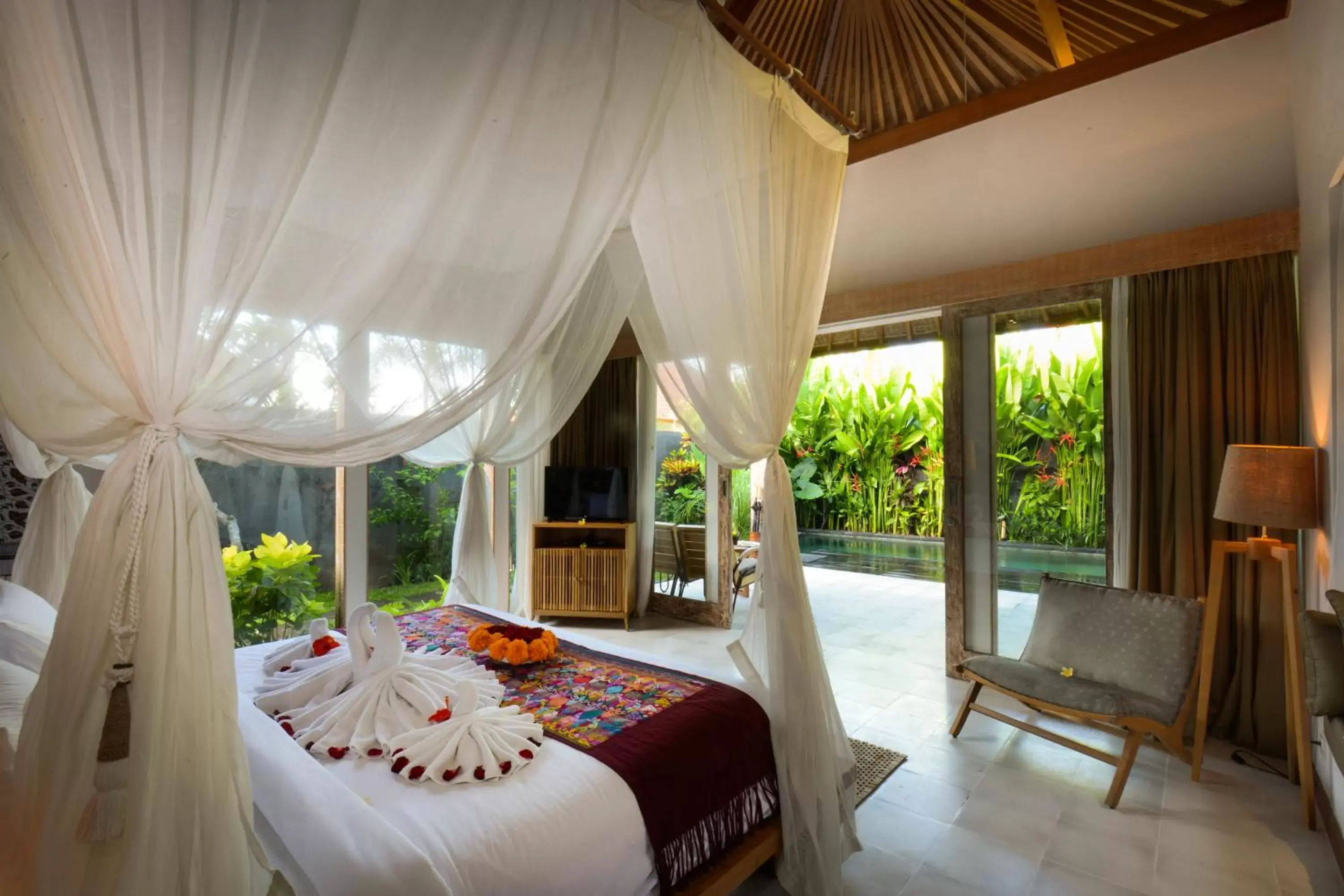 Bedroom in Purana Boutique Resort