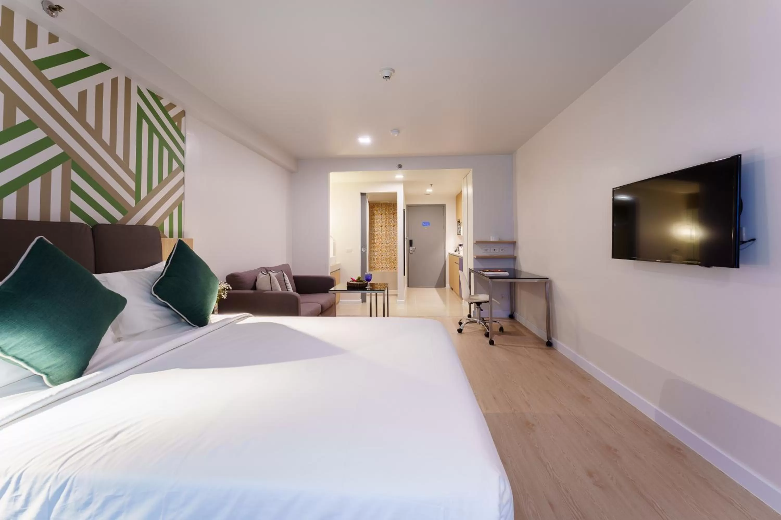 Bed in Citadines Sukhumvit 16 Bangkok