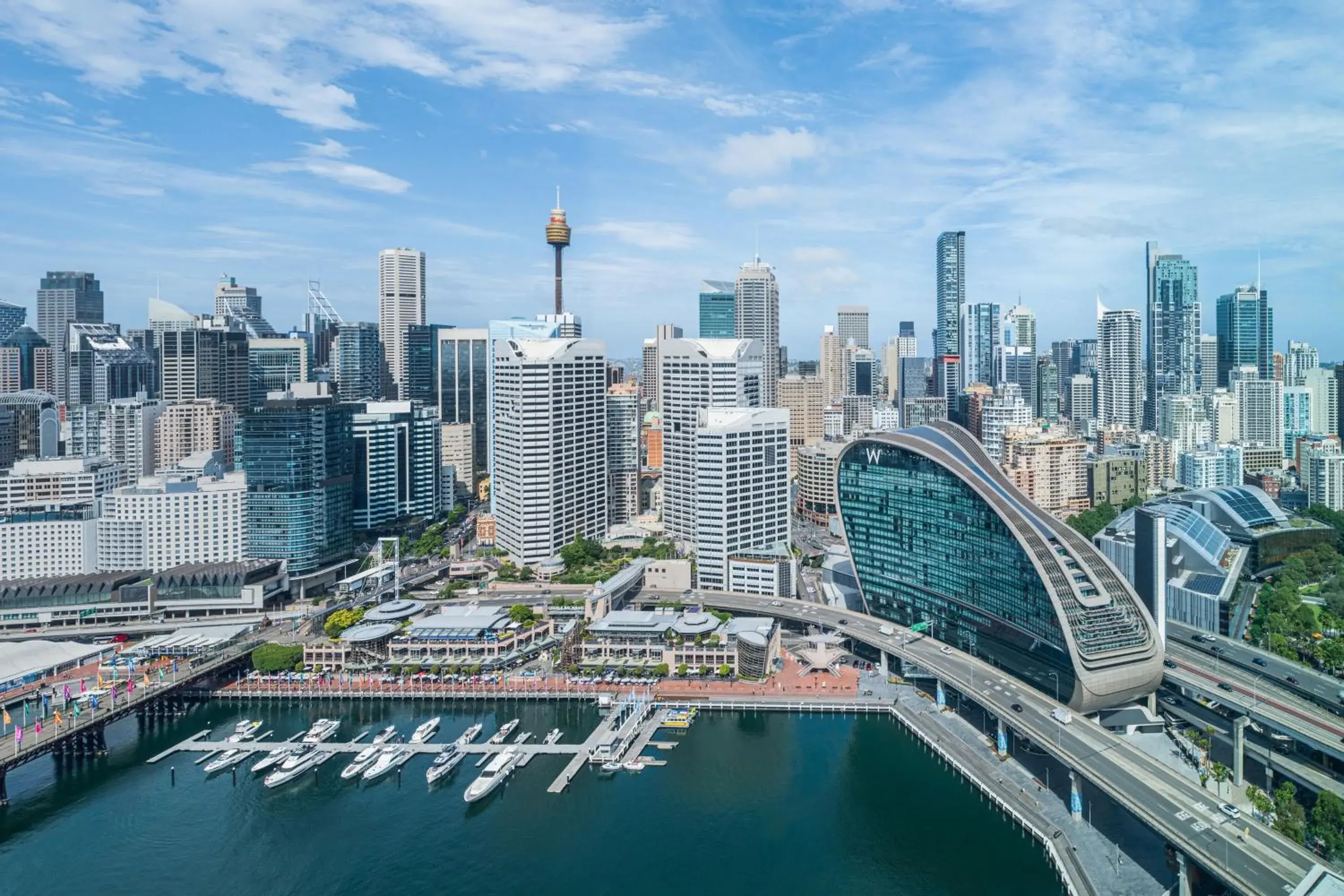 Property building, Bird's-eye View in W Sydney