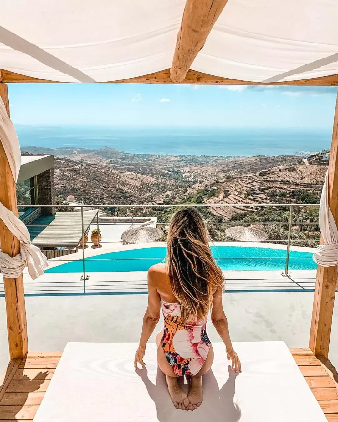 Sea view in Aeolis Tinos Suites Sea view in Aeolis Tinos Suites