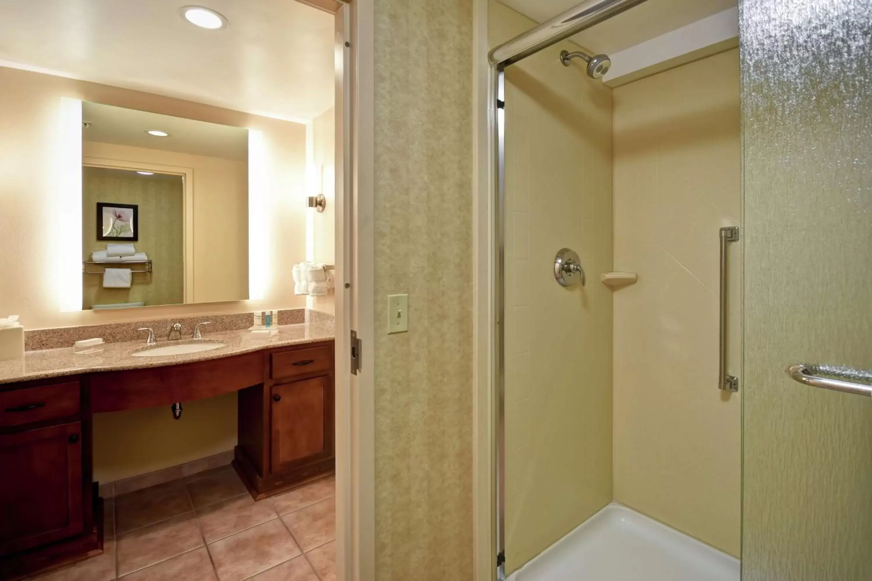 Bathroom in Homewood Suites by Hilton Lancaster