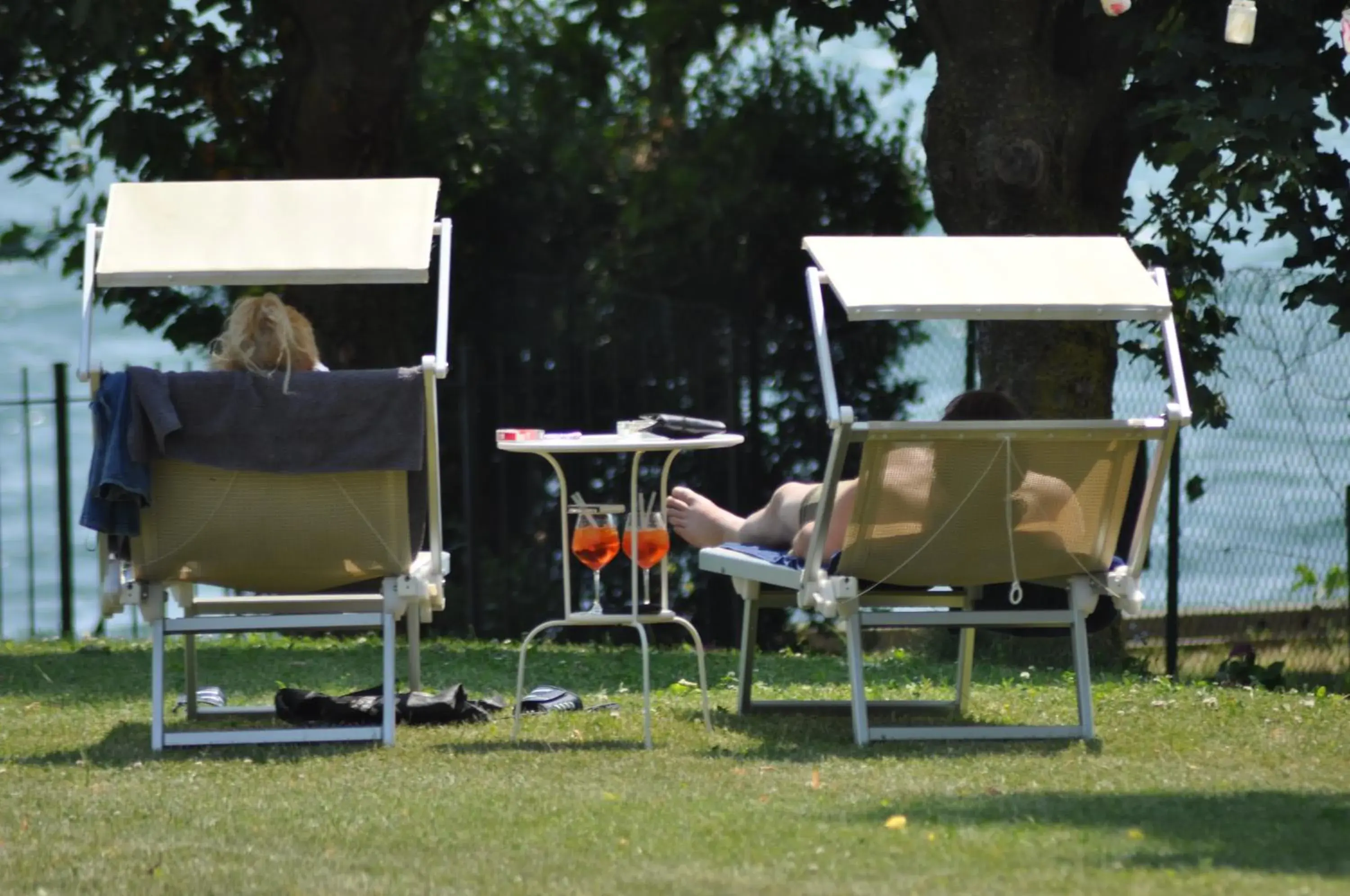 People, Garden in Tullio Hotel