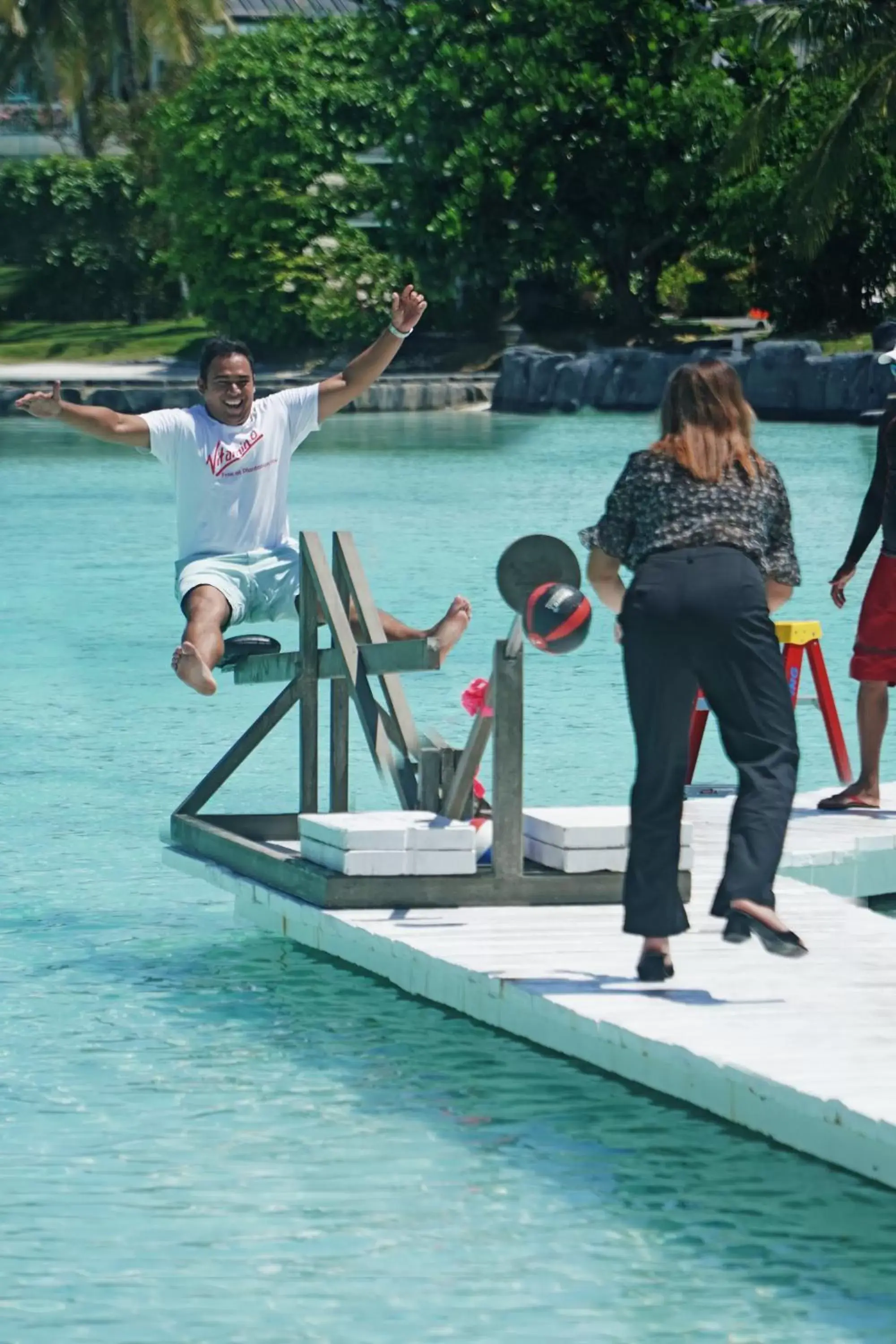 group of guests in Plantation Bay Resort and Spa