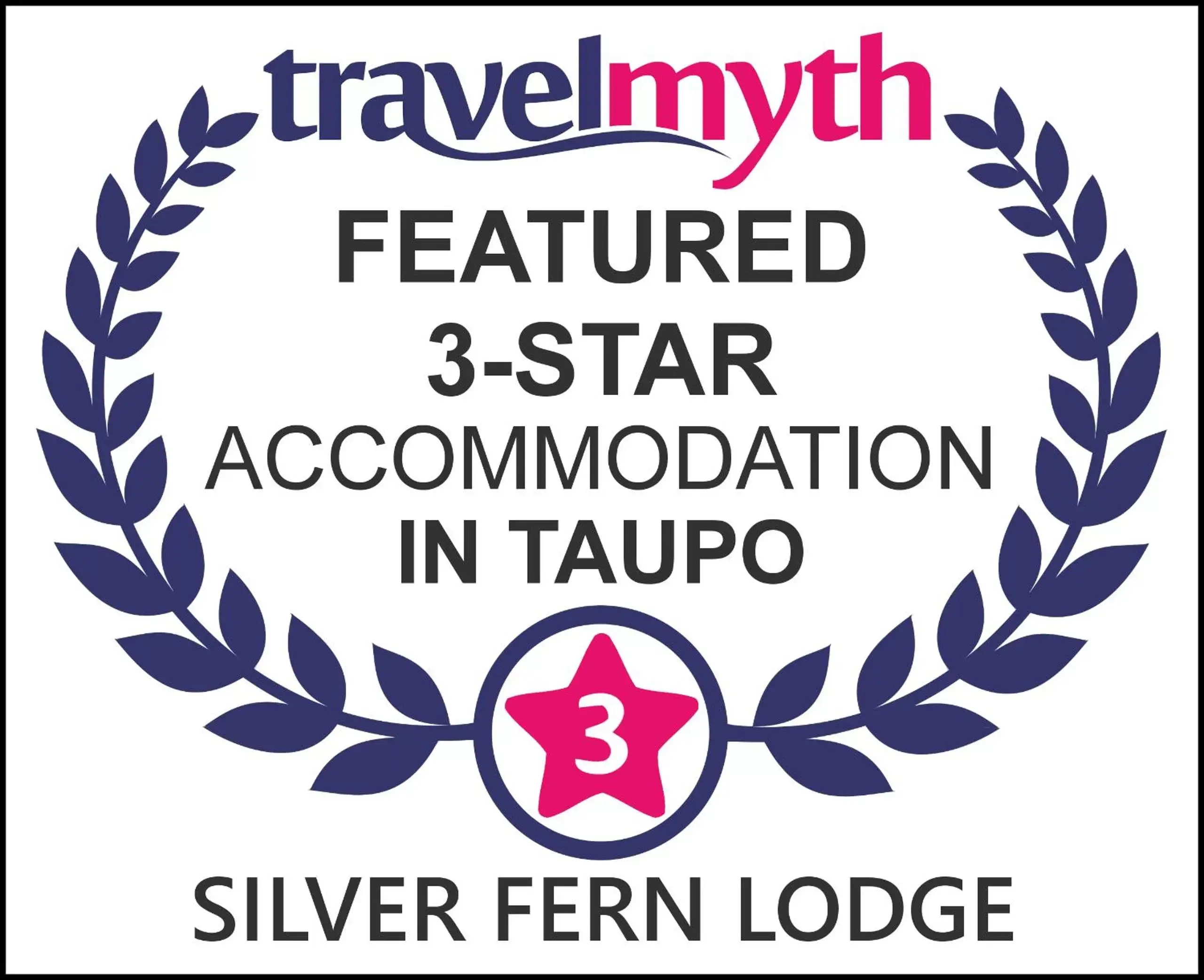 Certificate/Award in Silver Fern Lodge