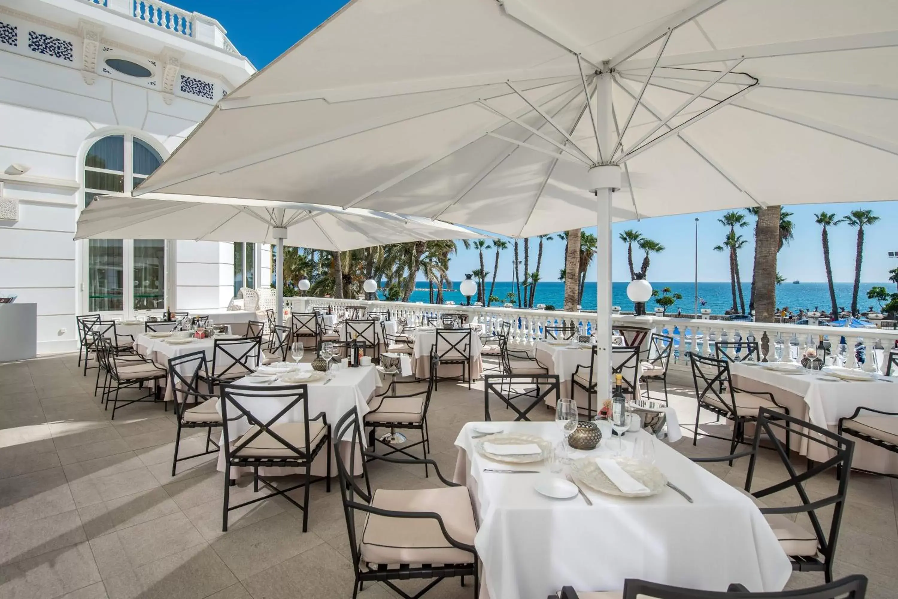 Balcony/Terrace, Restaurant/Places to Eat in Gran Hotel Miramar GL