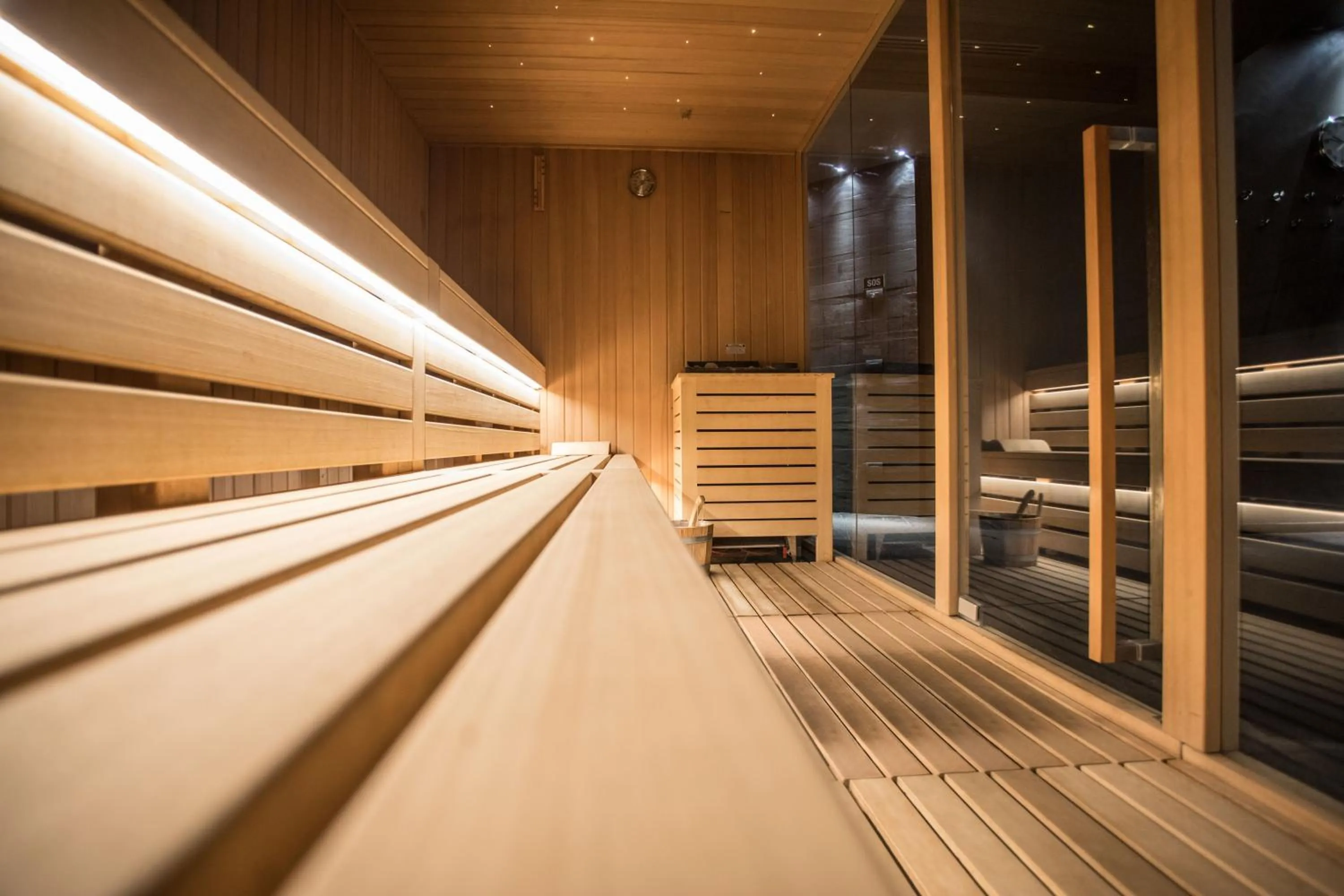 Sauna, Bed in All Time Relais & Sport Hotel