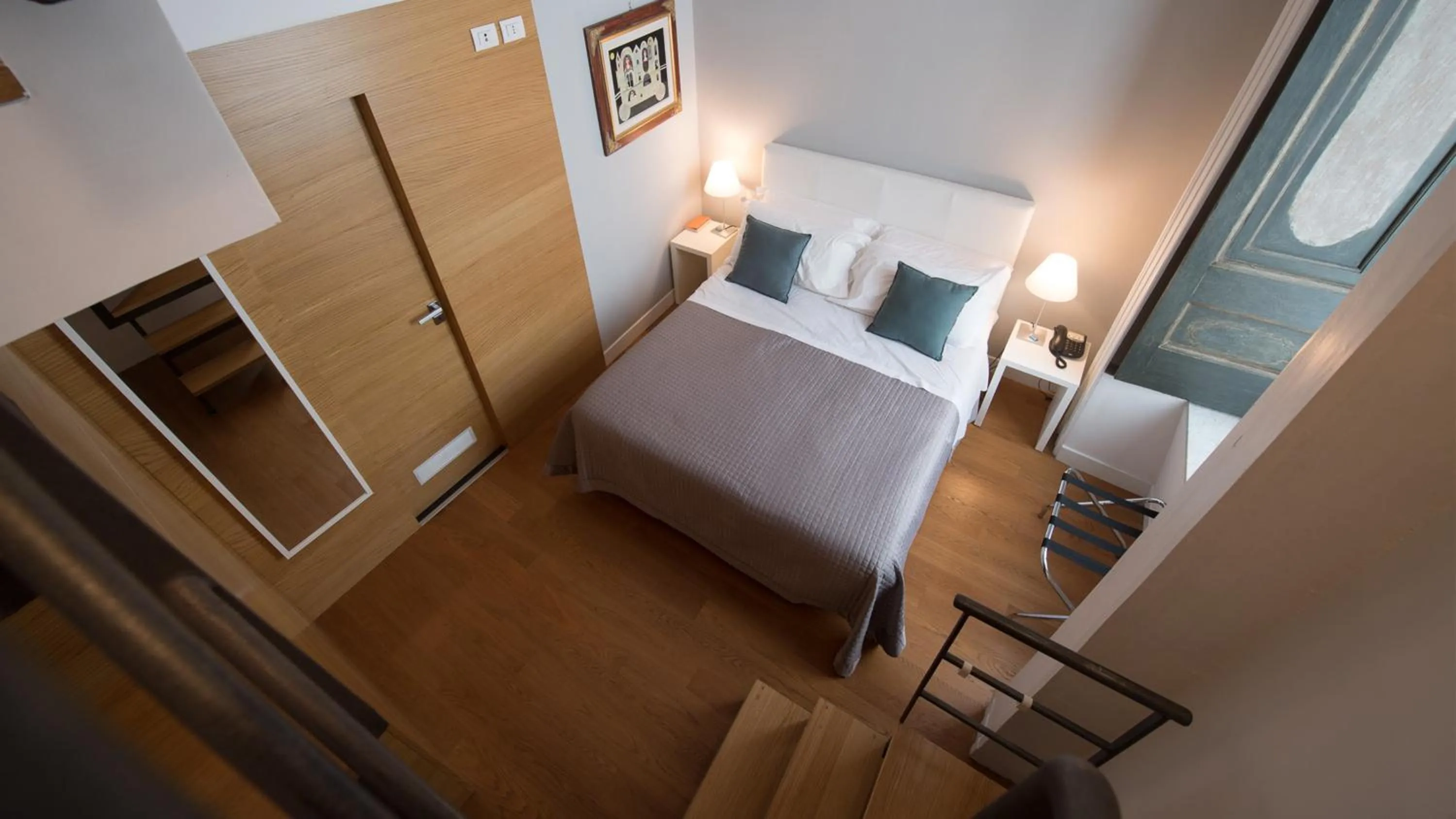 Bed in Santa Chiara Boutique Hotel