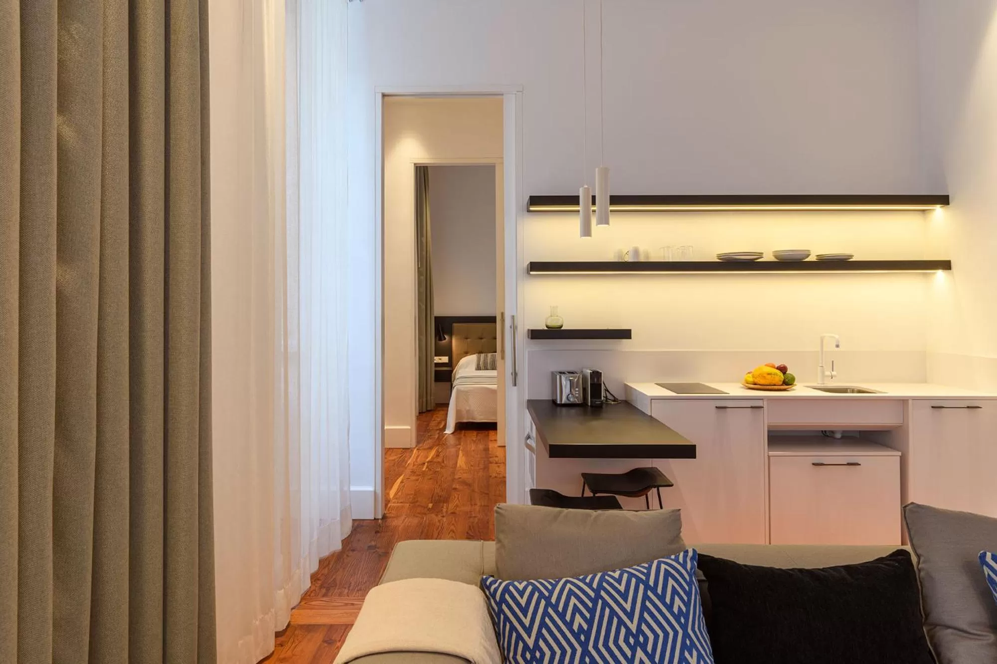 Kitchen or kitchenette in The Park Suites by IRES LAR