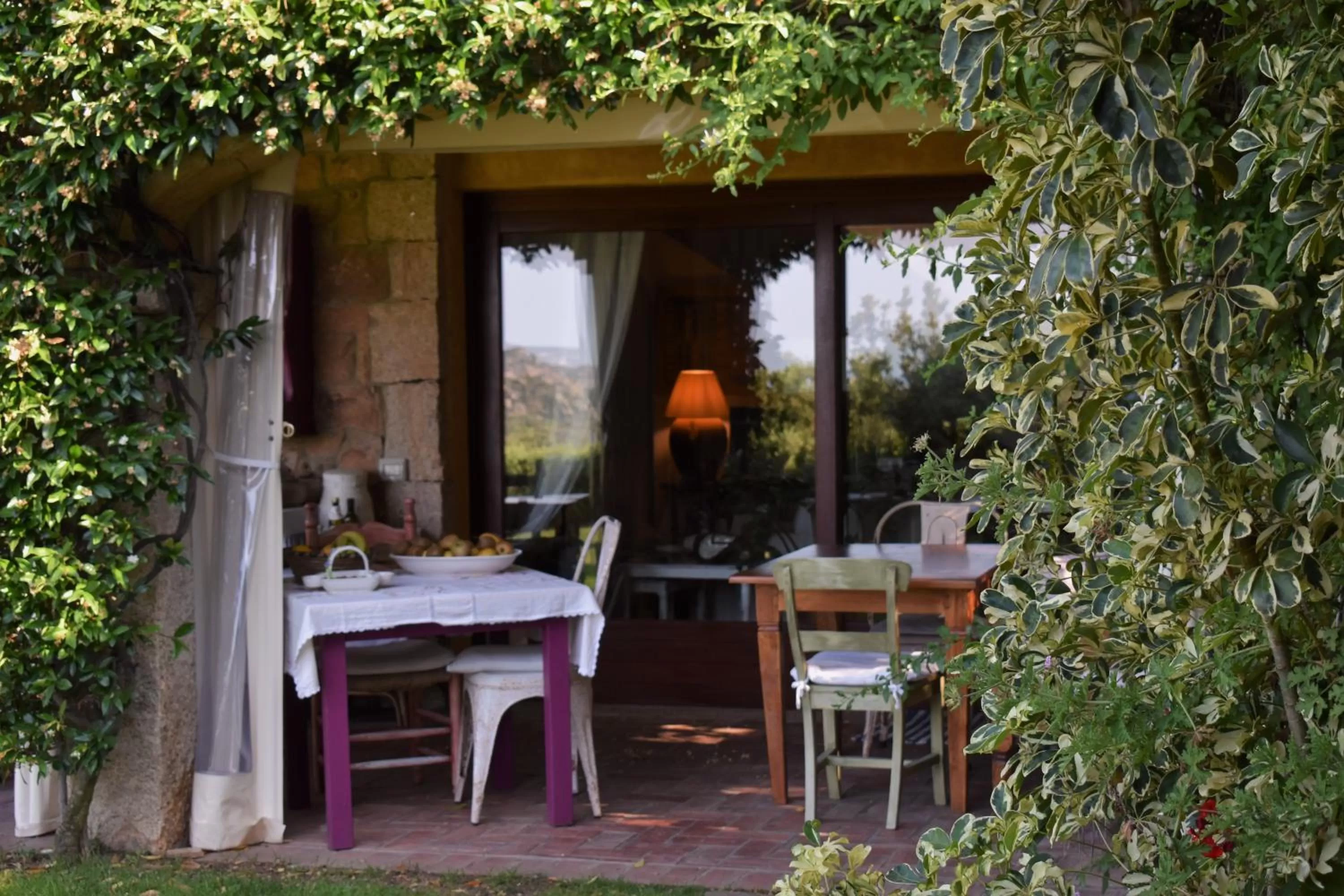 Balcony/Terrace, Restaurant/Places to Eat in B&B La Murichessa