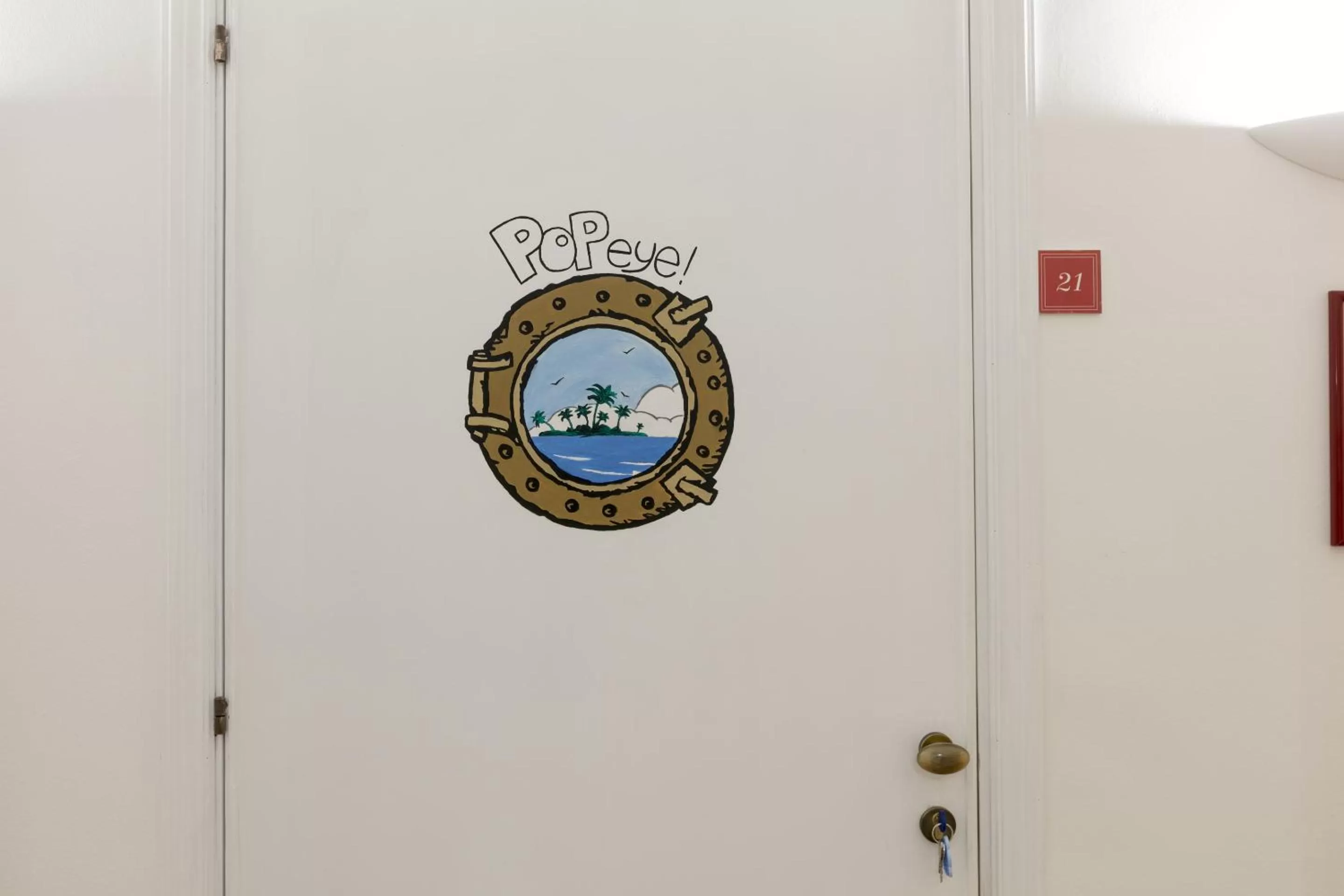 Decorative detail in Afea Art & Rooms