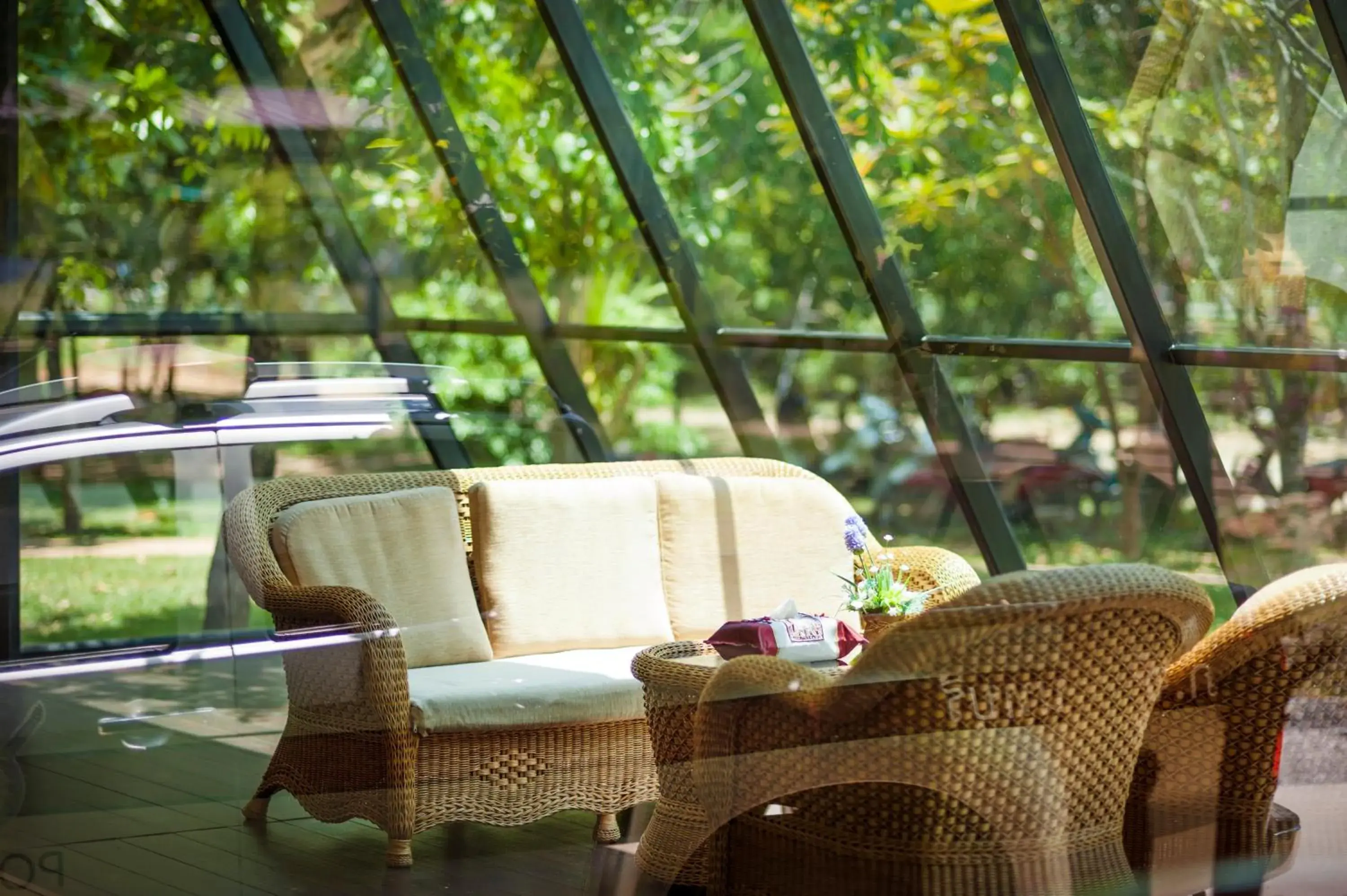 Seating Area in Blues River Resort