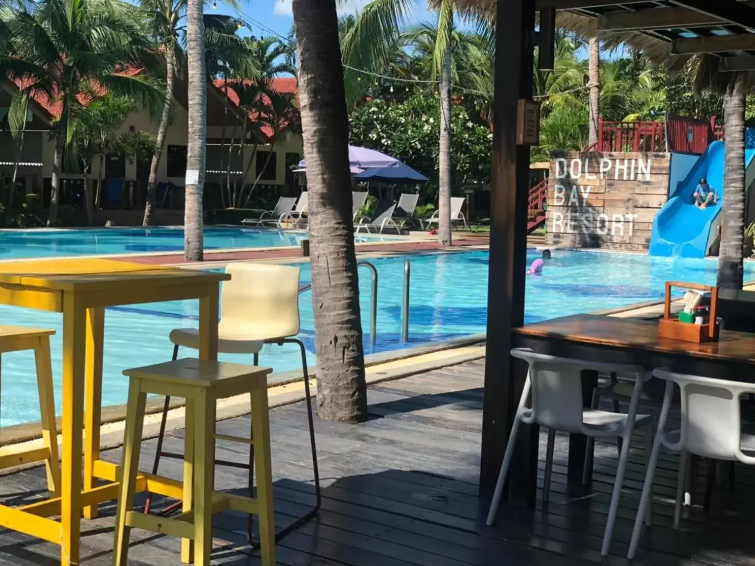 Swimming Pool in Dolphin Bay Beach Resort