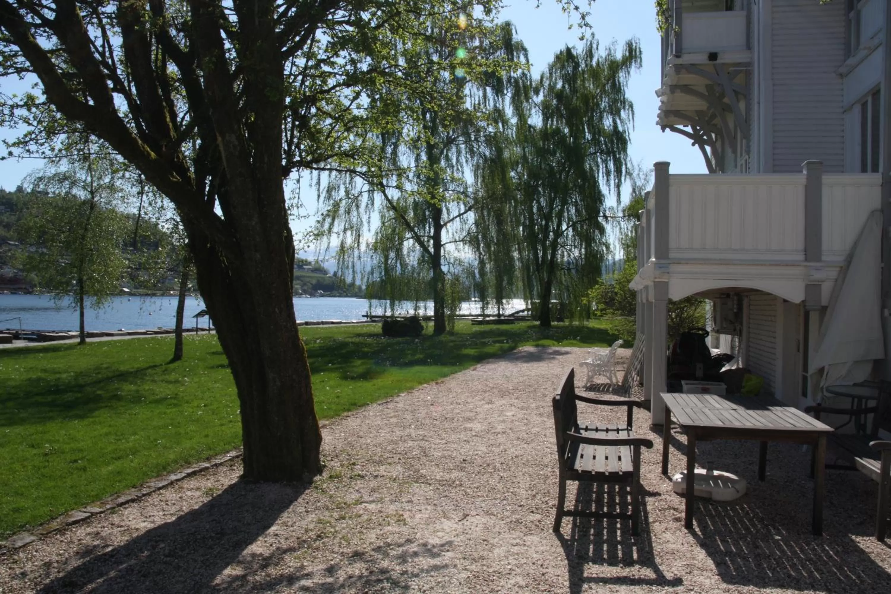 Garden in Thon Hotel Sandven