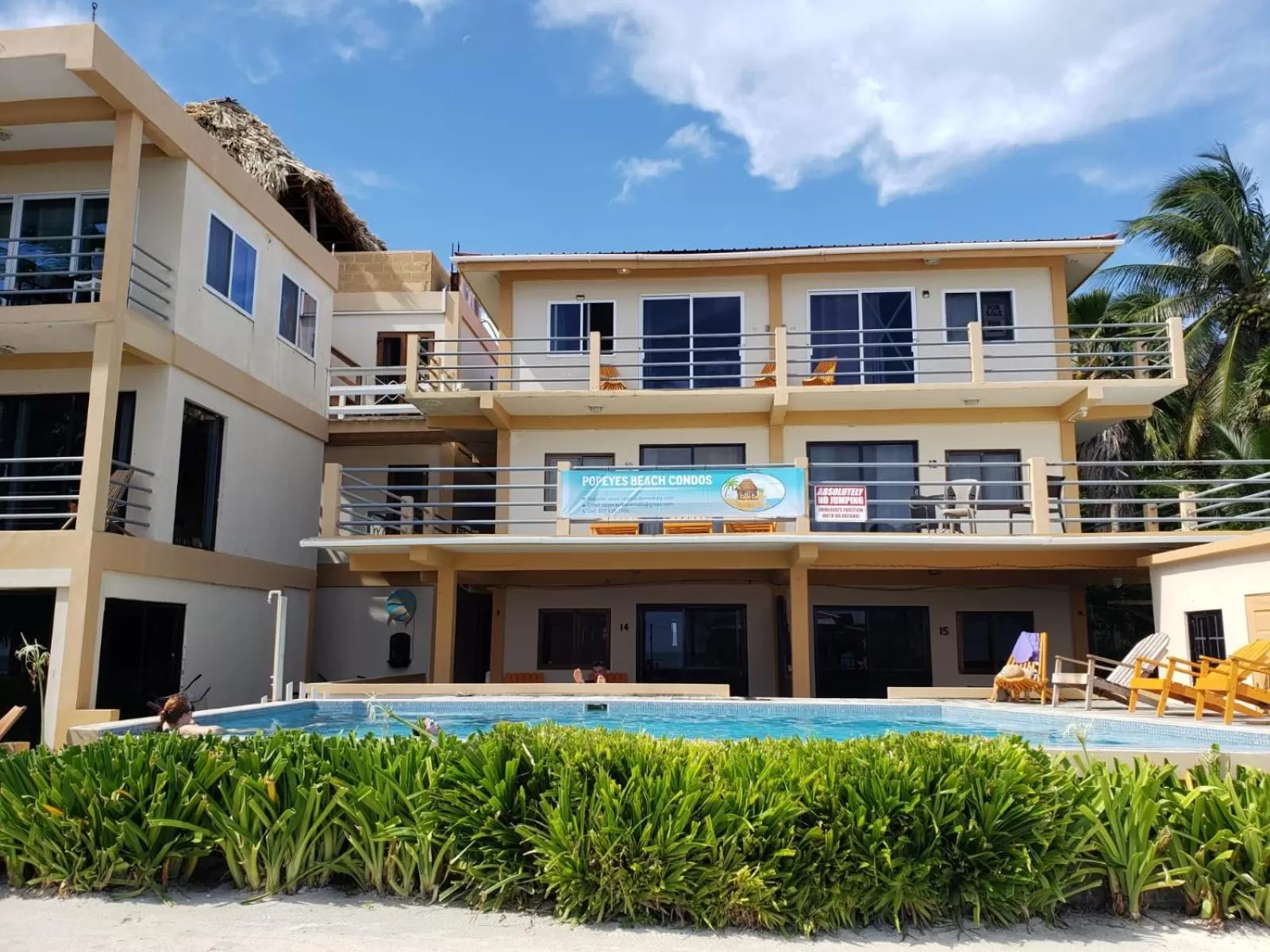 Beach Side Condos Caye Caulker by CCVH