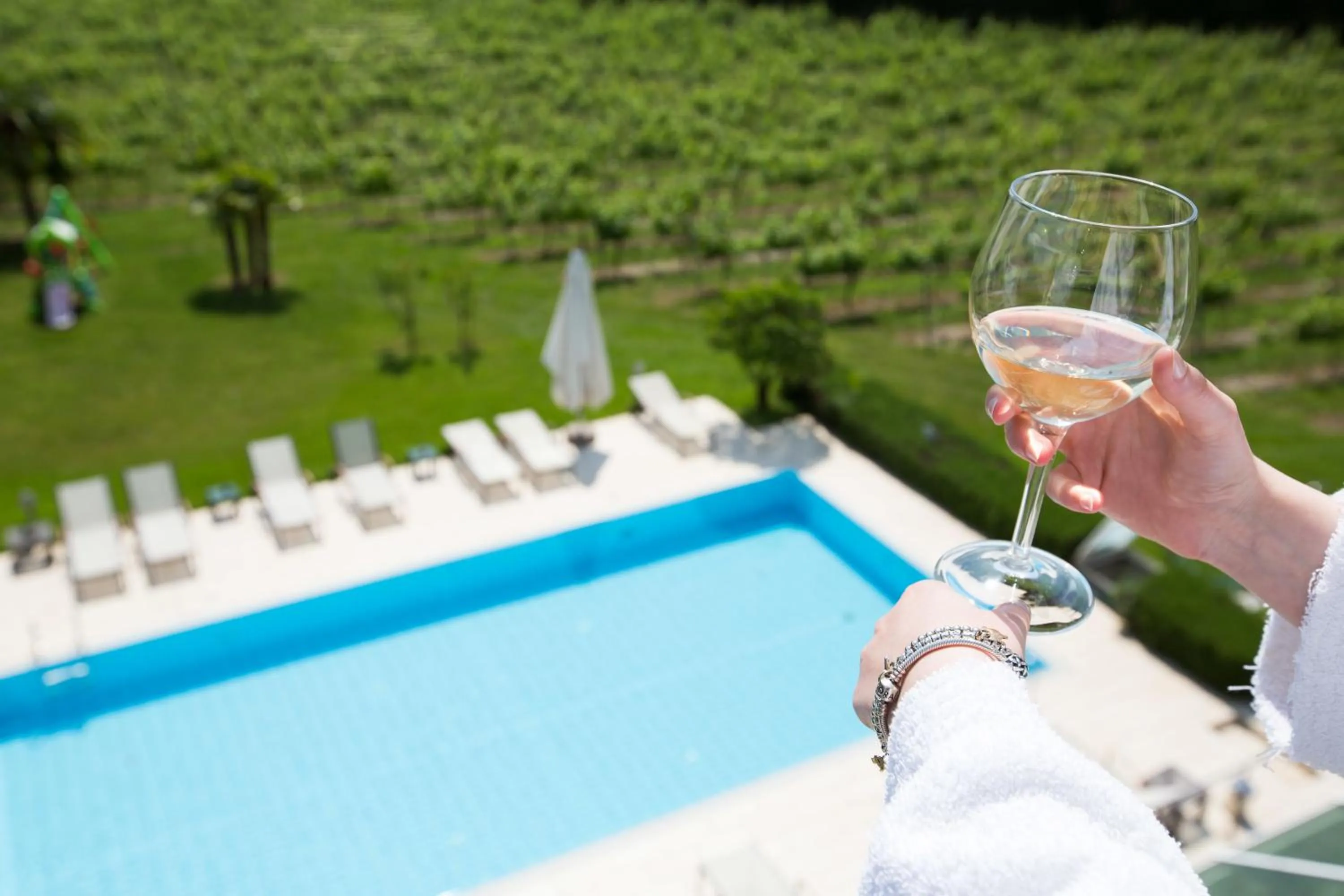 Pool view in Hotel Al Maso