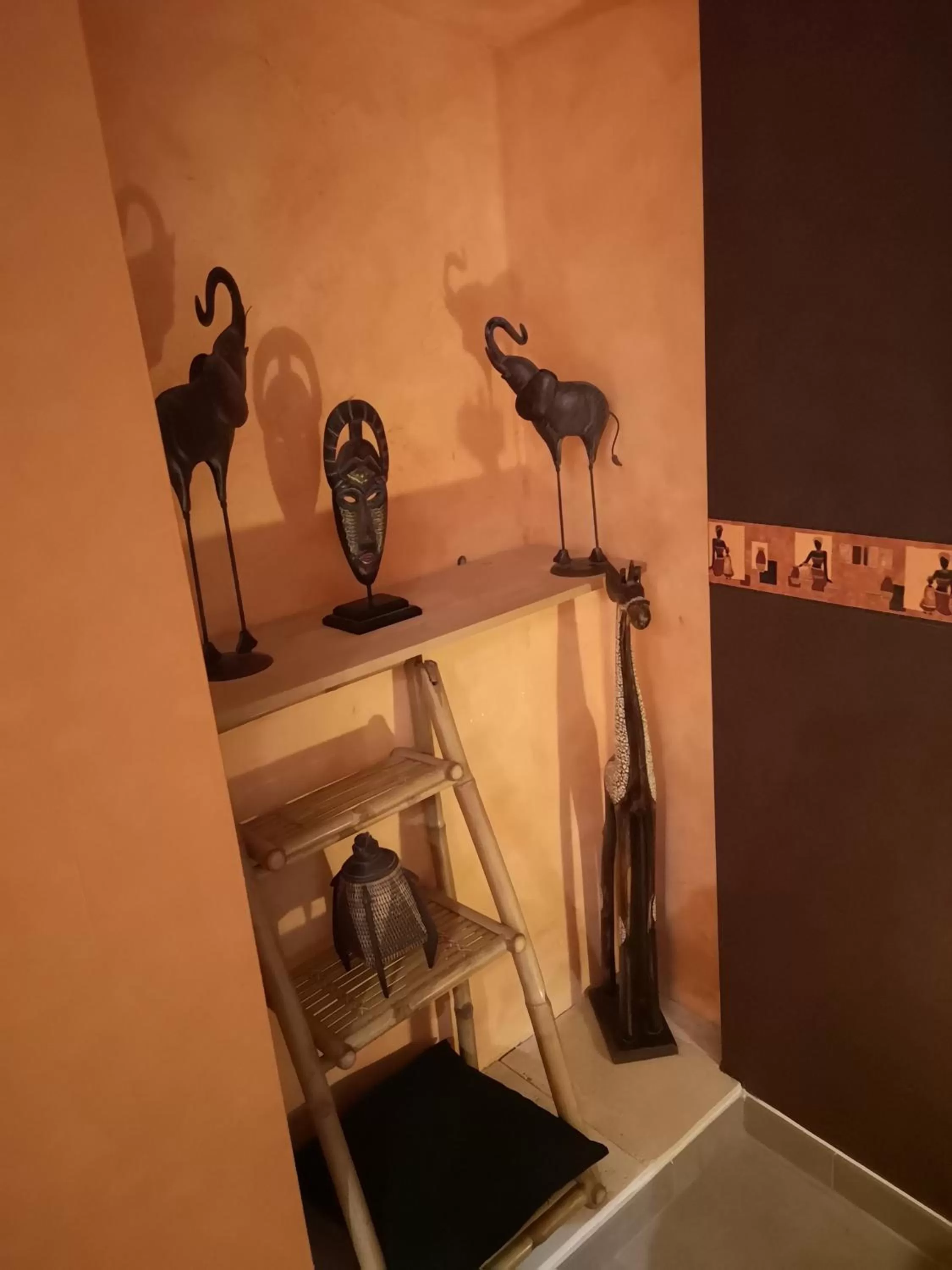 Bathroom in Domaine de la Borde