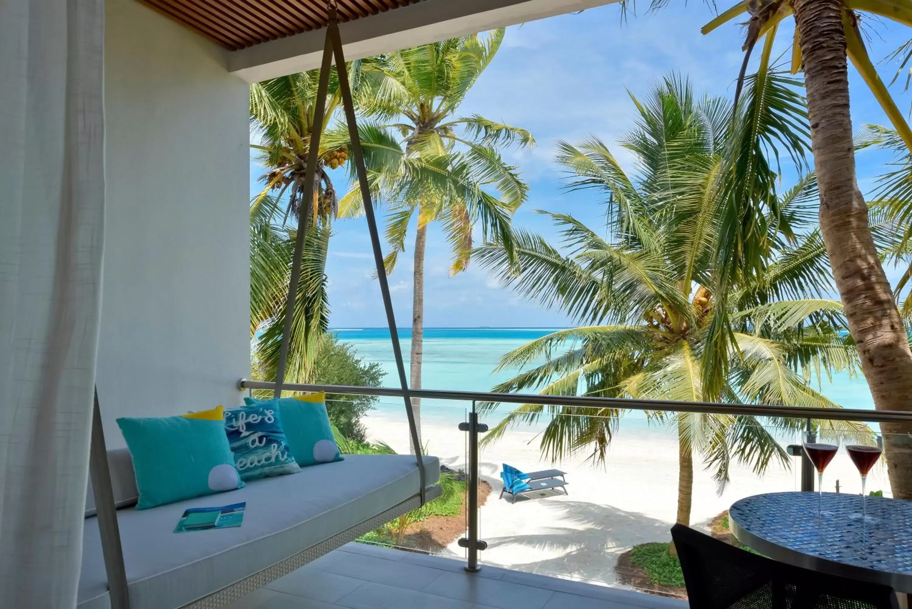 Balcony/Terrace, Sea View in Kandima Maldives