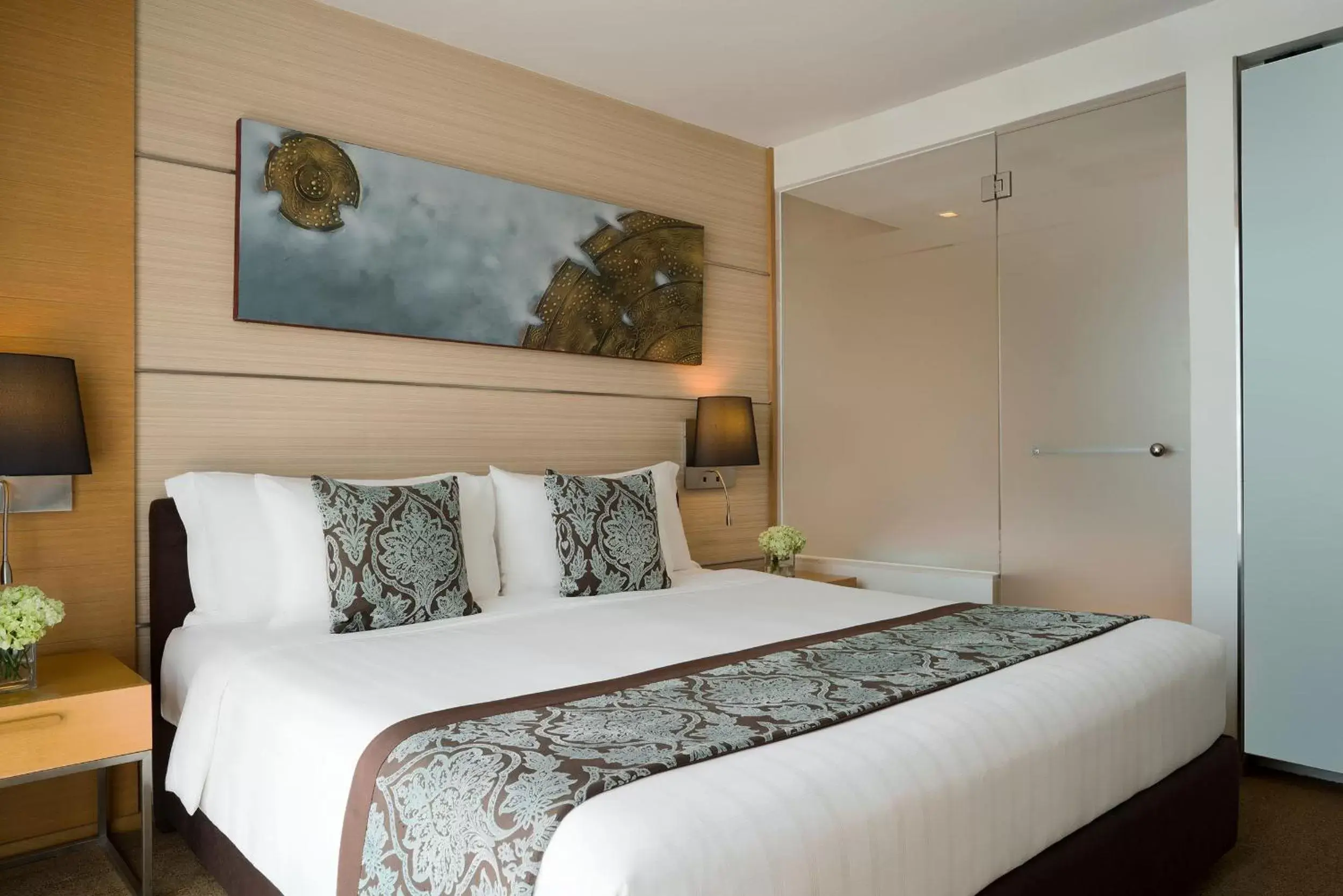 Bedroom, Bed in JC KEVIN SATHORN BANGKOK HOTEL (SHA Plus)