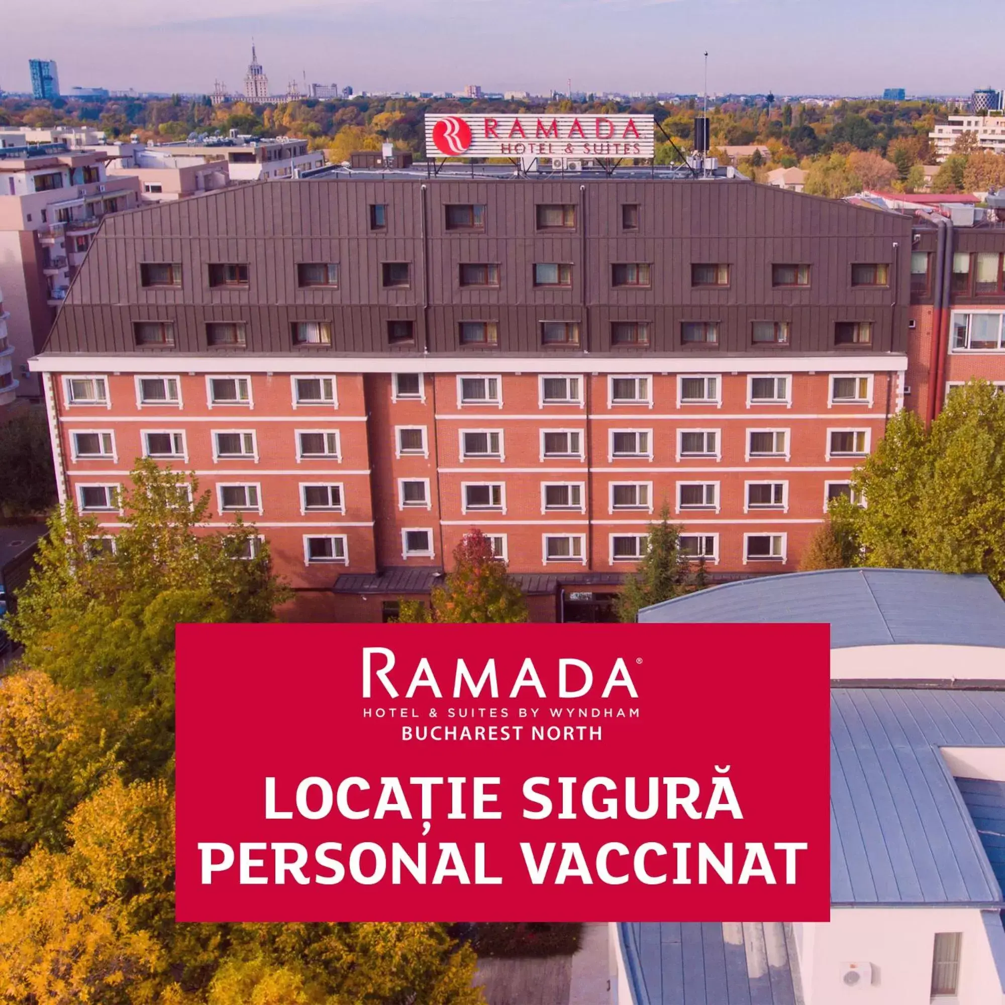 Property building in Ramada Hotel & Suites by Wyndham Bucharest North