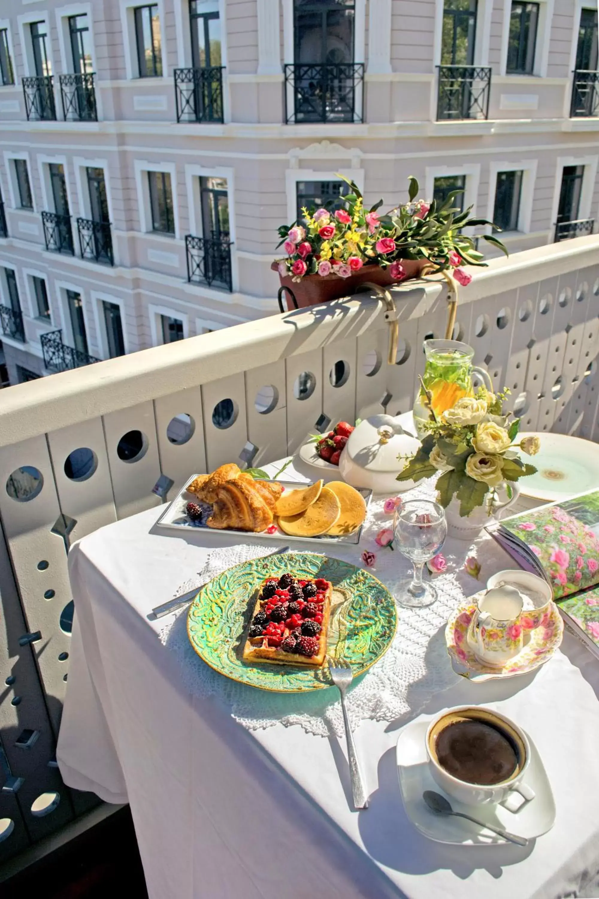 Balcony/Terrace in River Side Hotel Tbilisi