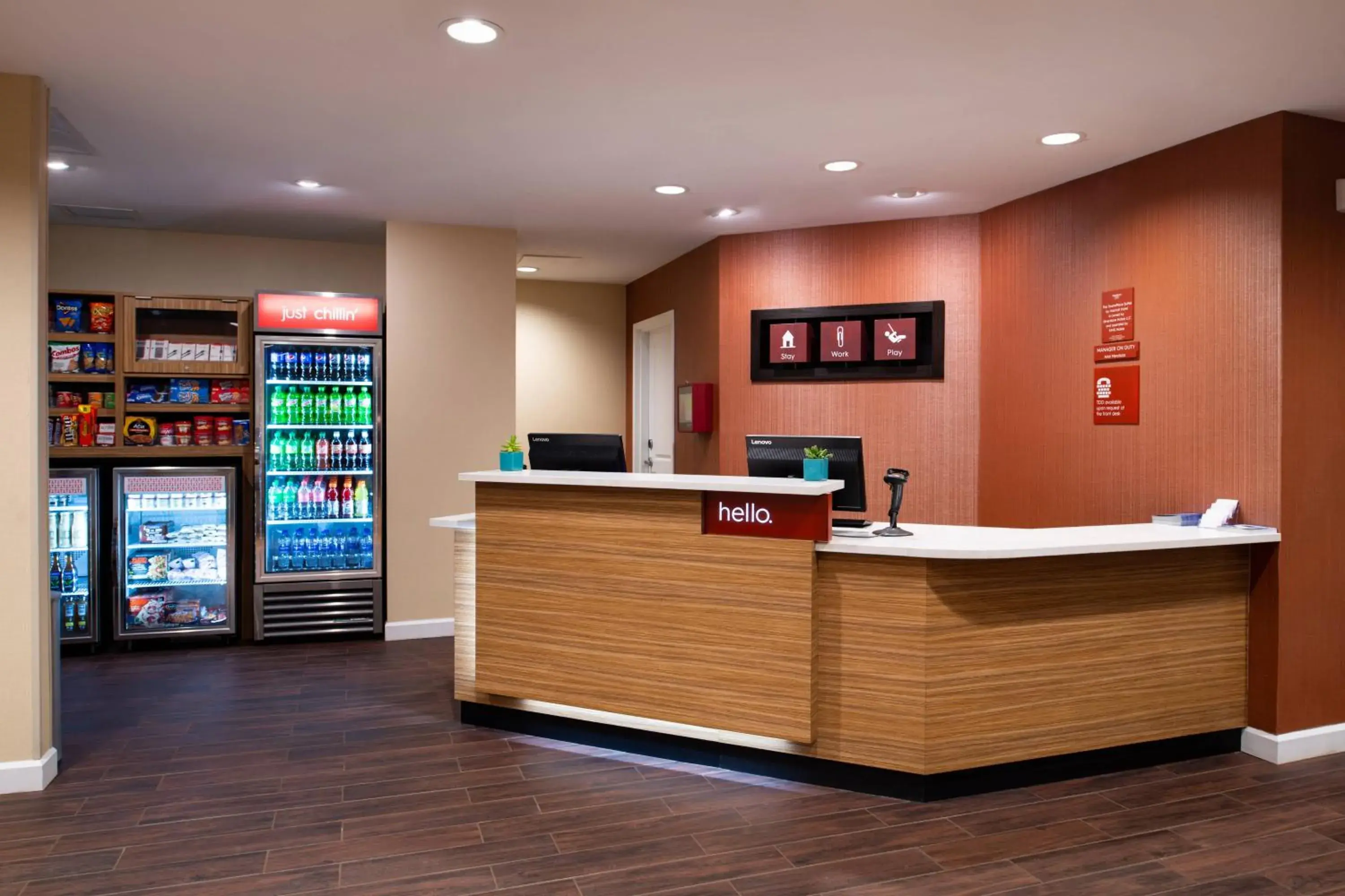 Lobby or reception, Lobby/Reception in TownePlace Suites by Marriott St. Louis Chesterfield