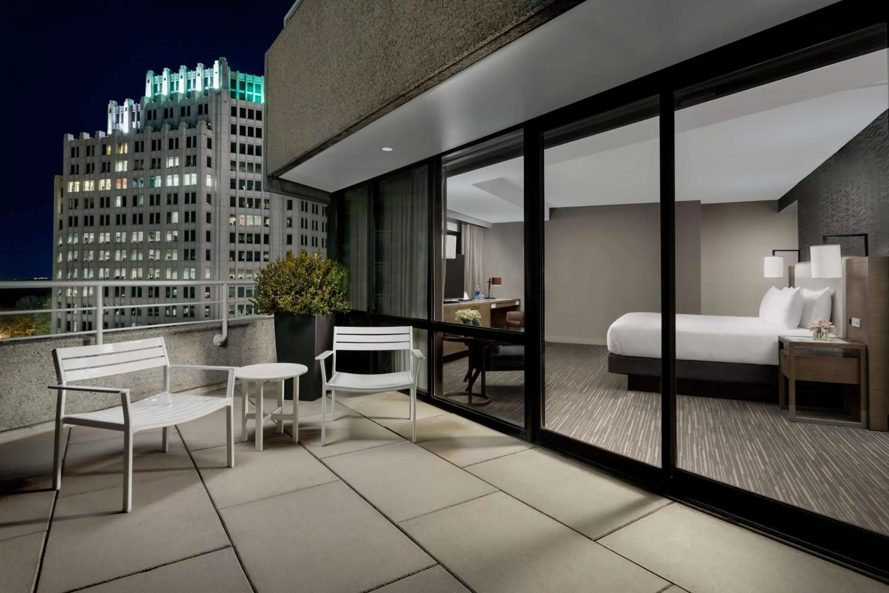 Photo of the whole room, Bed in Hyatt Regency Bethesda near Washington D.C.