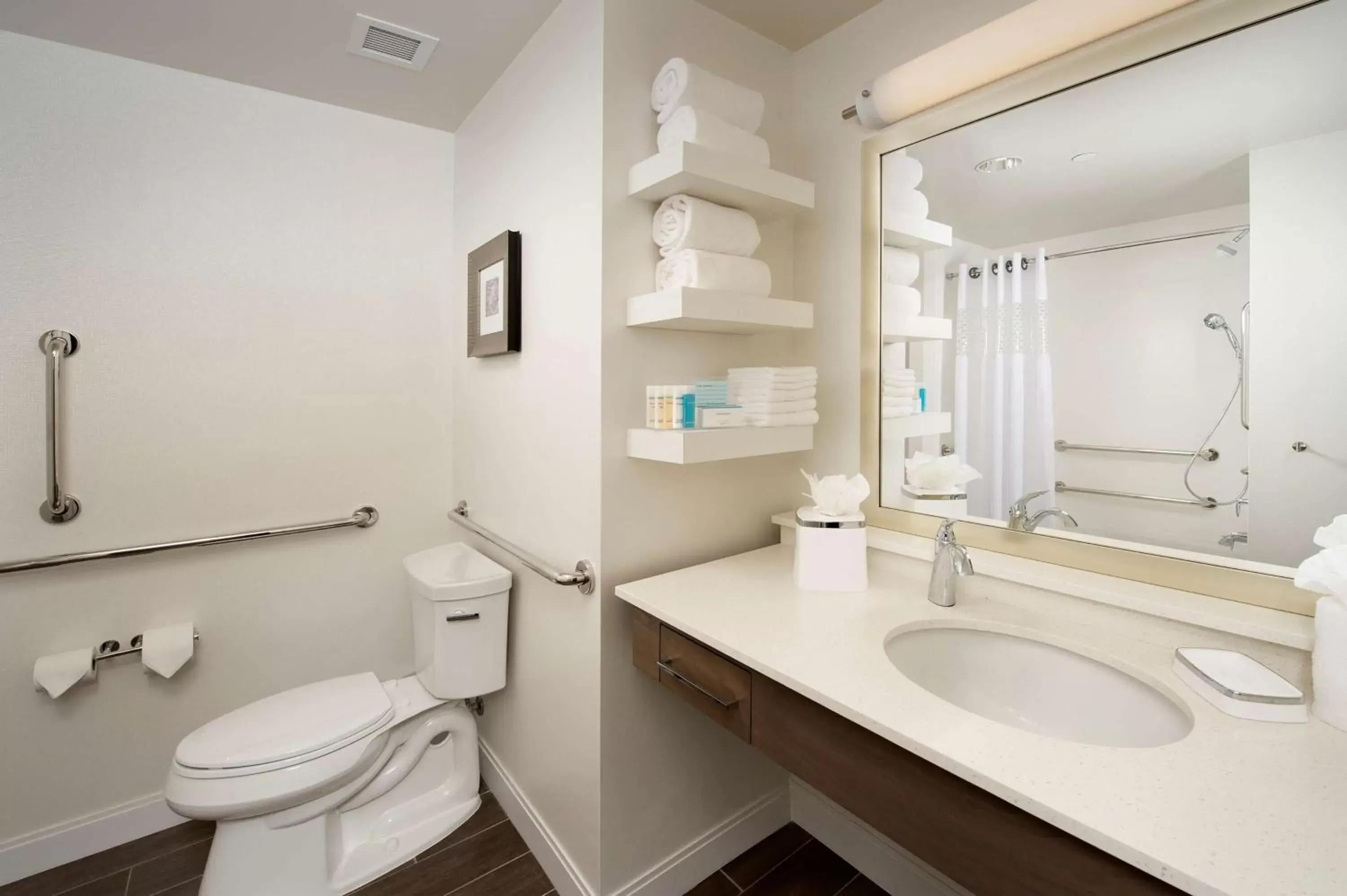 Bathroom in Hampton Inn & Suites Baltimore North/Timonium, MD
