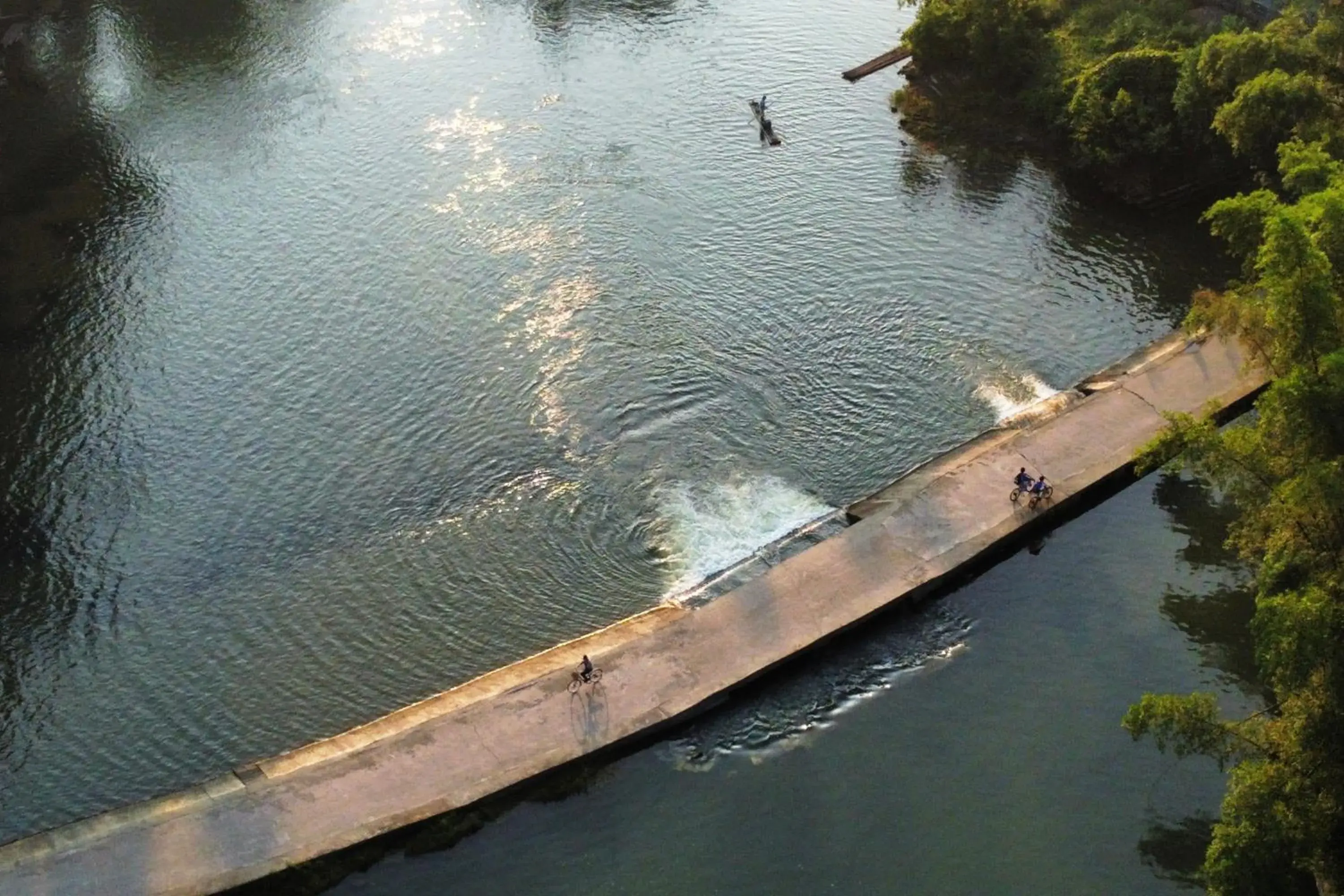 Bird's-eye View in Yangshuo Moondance Hotel