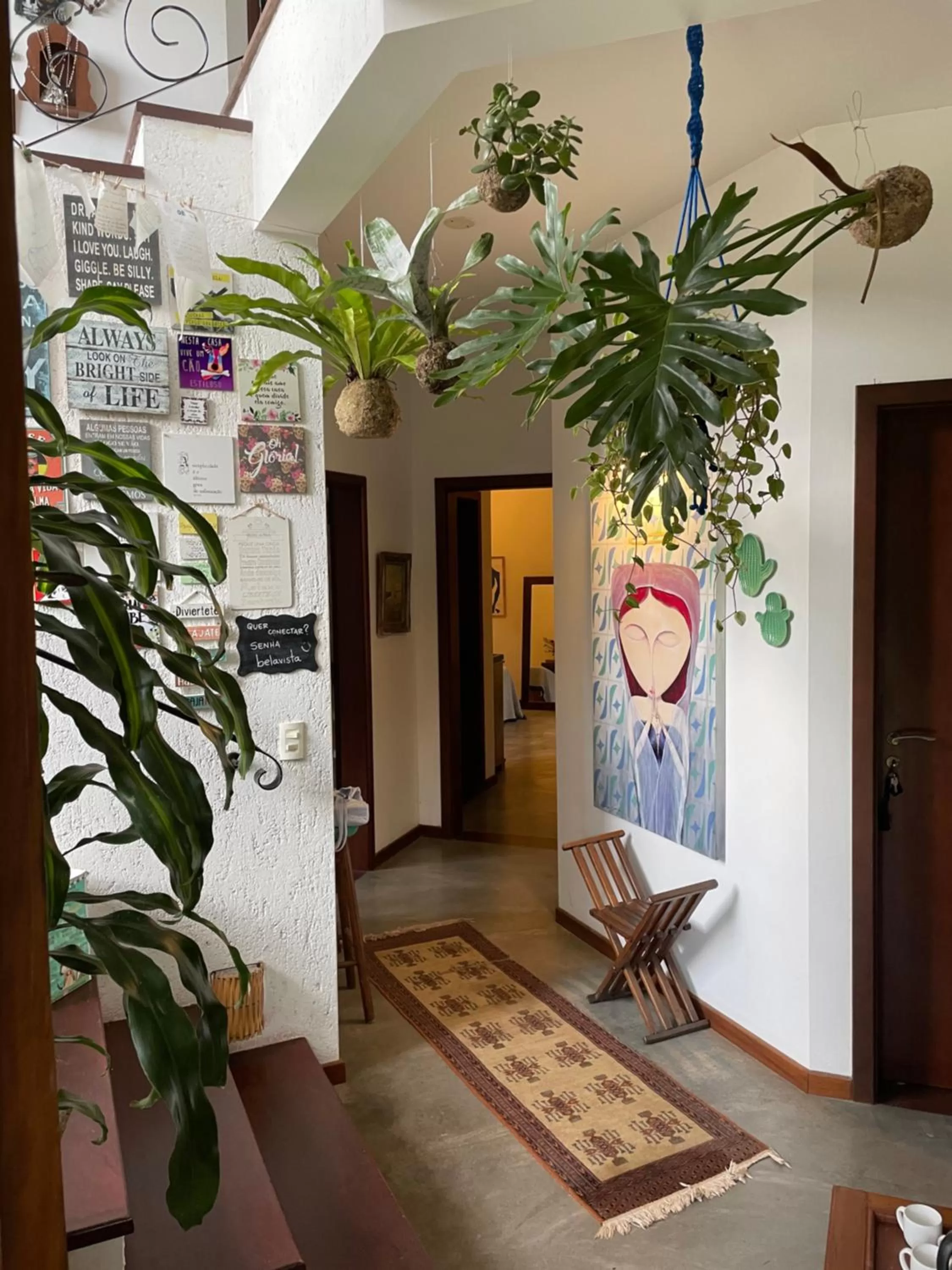 Lobby or reception in Pousada Santarina