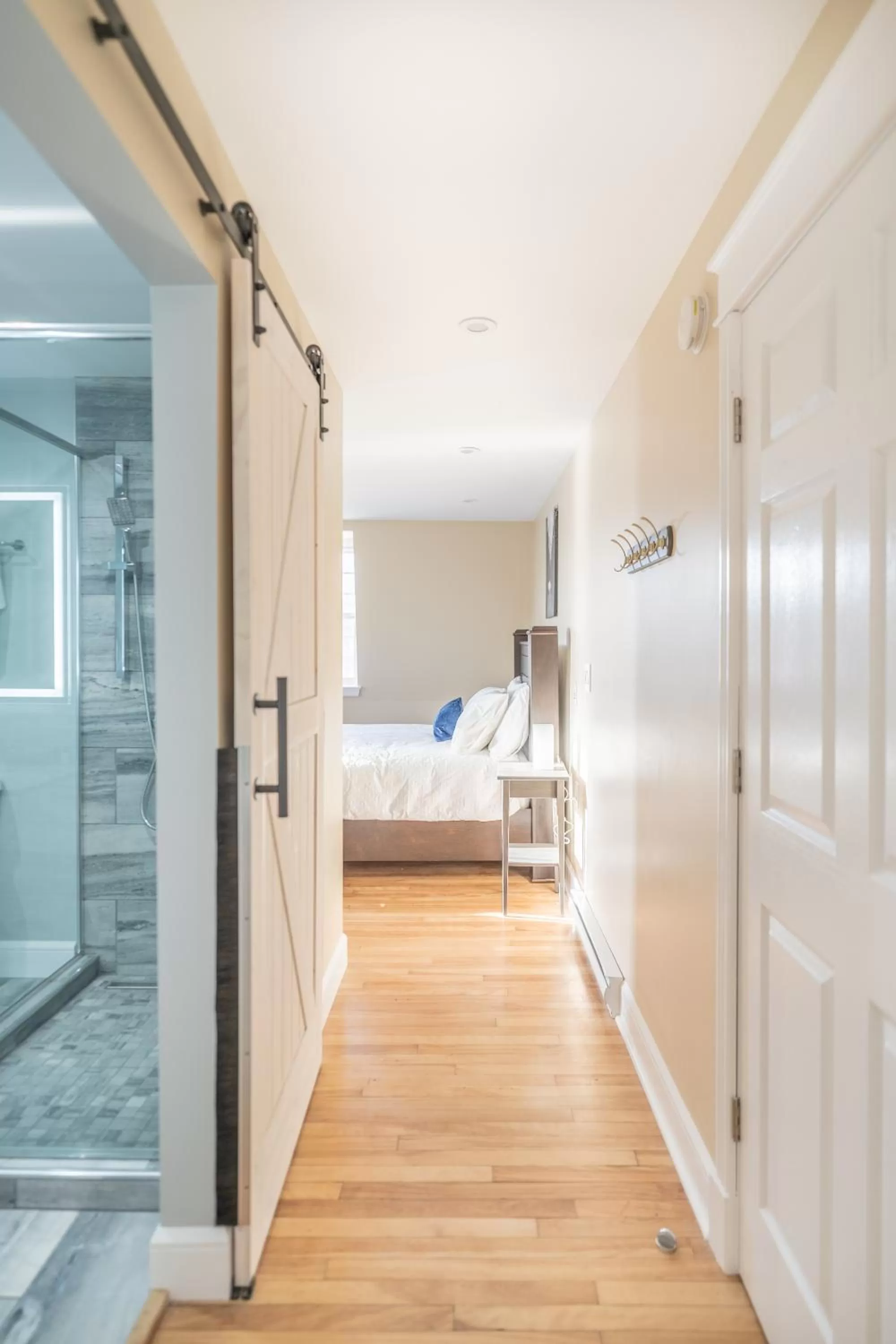 Bed in Riverside Inn