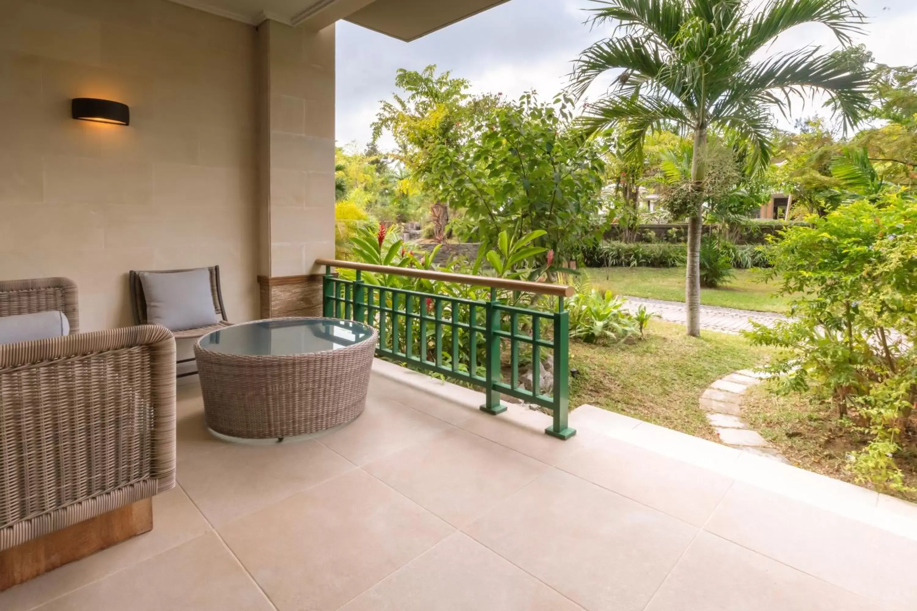 Balcony/Terrace in Savoy Seychelles Resort & Spa