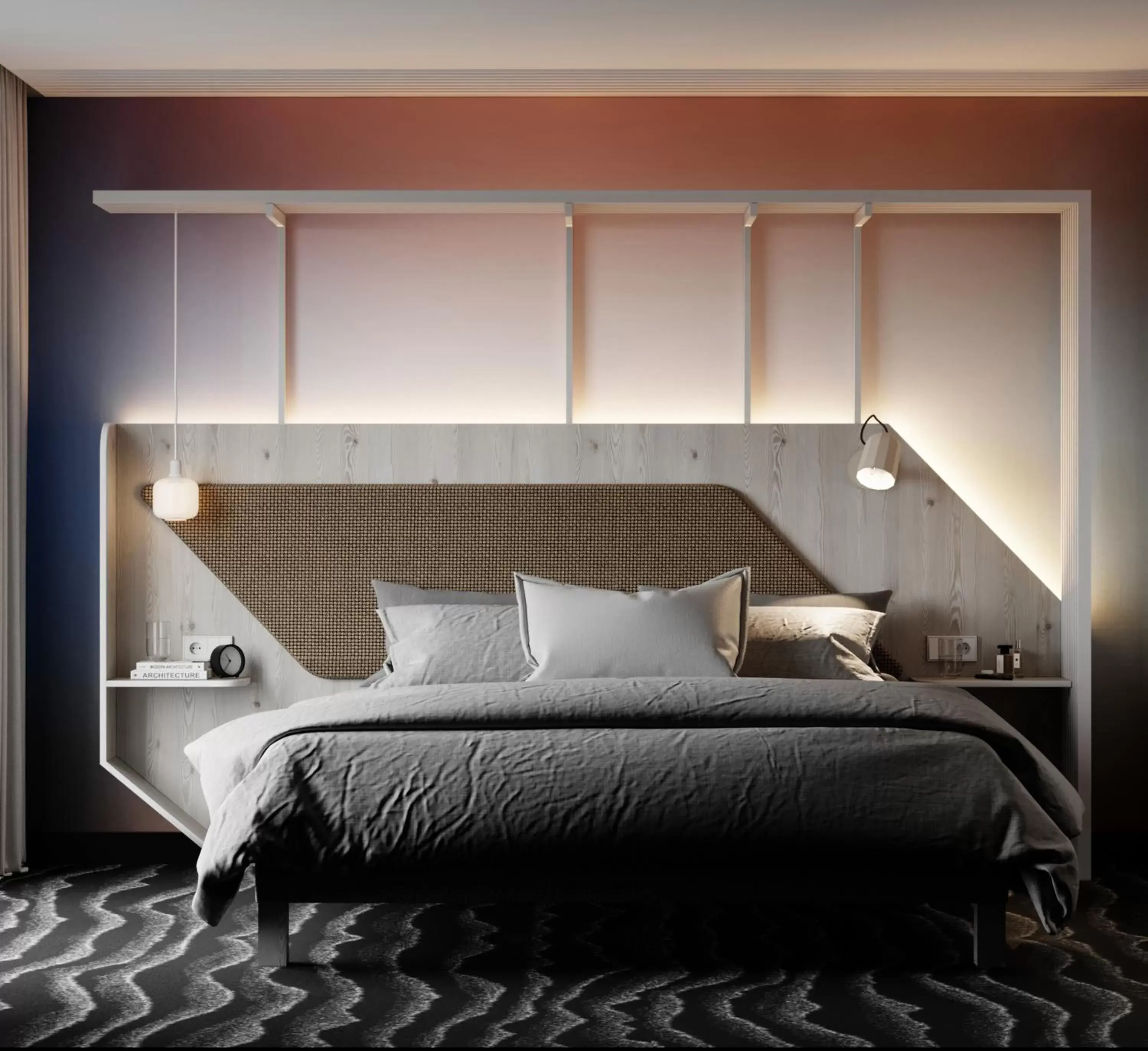 Bedroom, Bed in ibis Styles Porto Vecchio