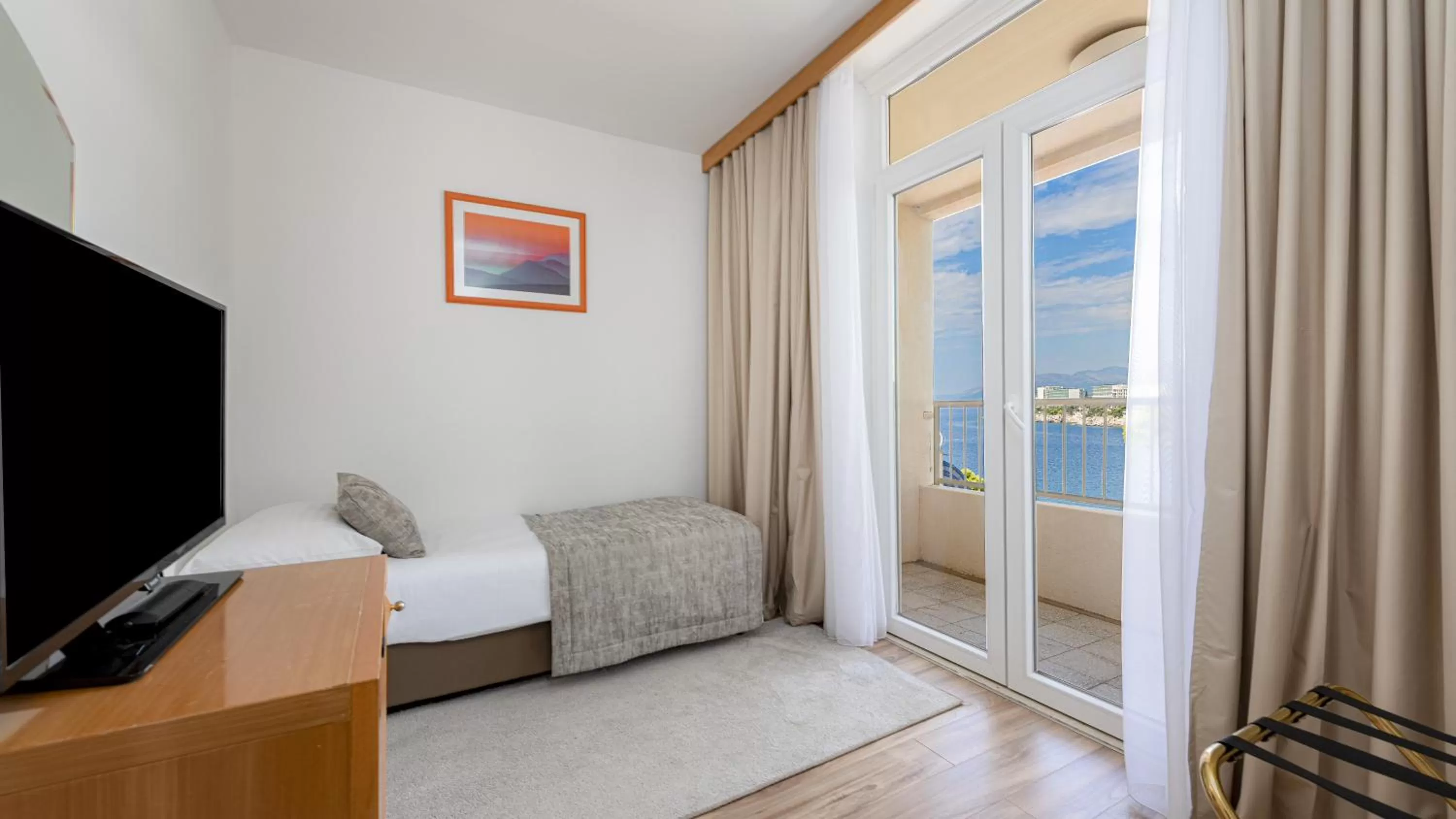 Bed in Hotel Splendid