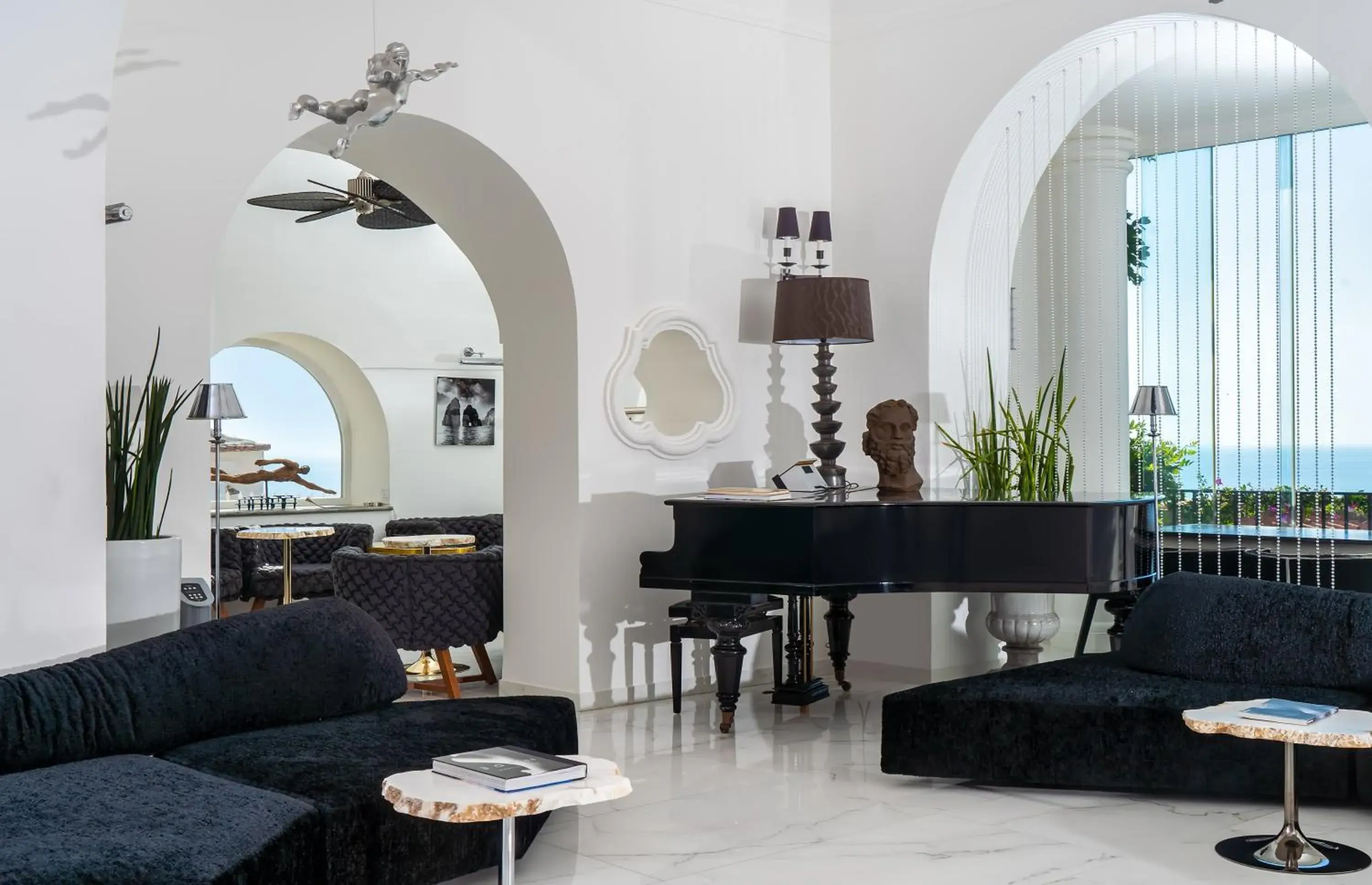 Lobby or reception, Seating Area in Hotel Villa Franca