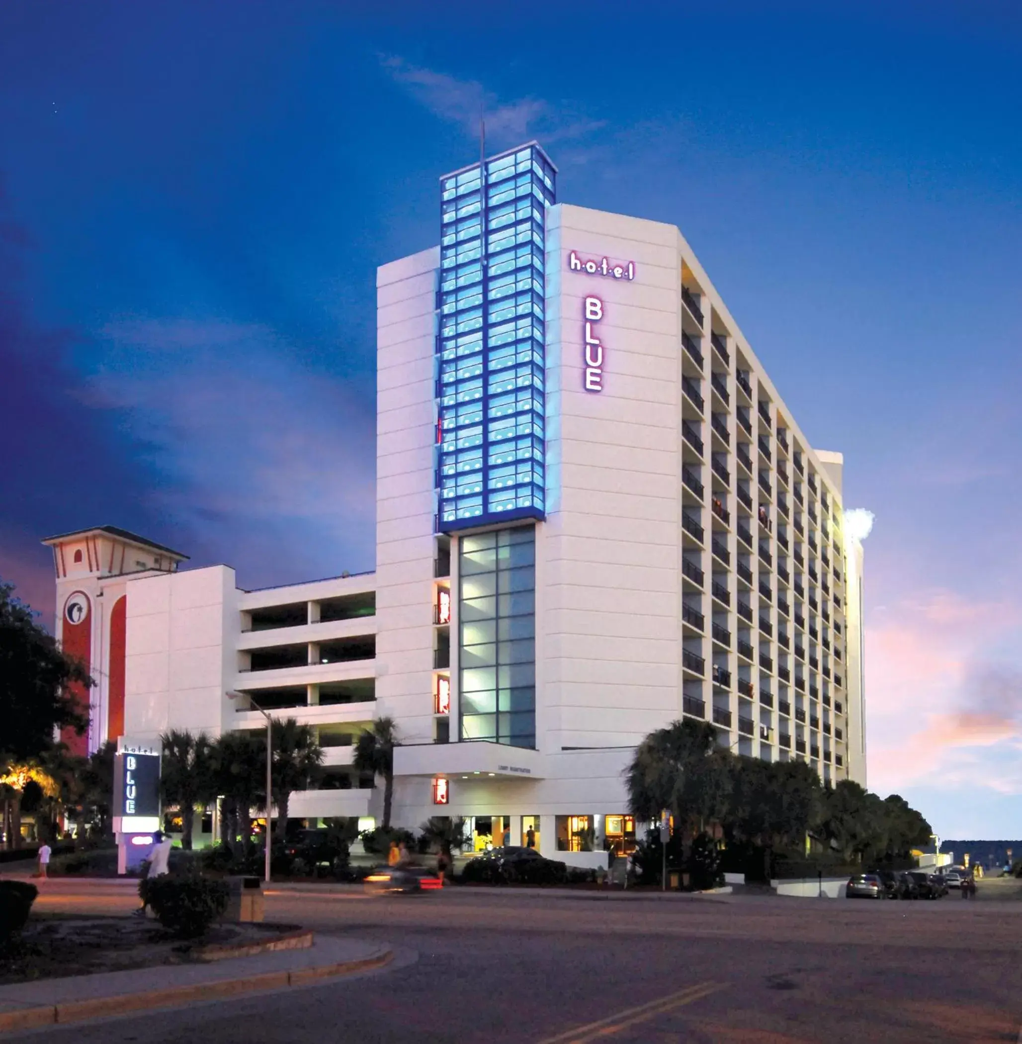 Facade/entrance, Property Building in Hotel Blue