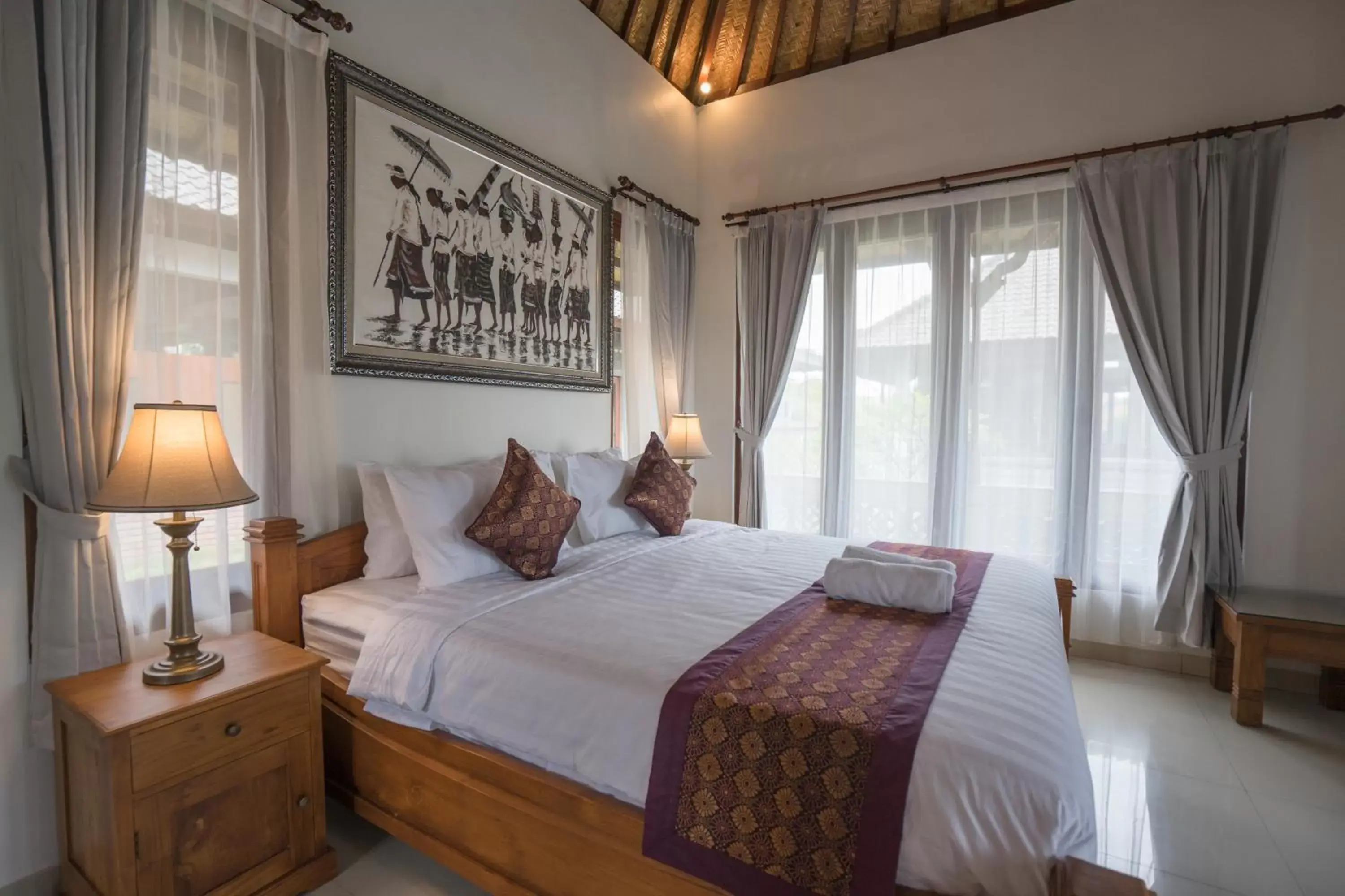 Bedroom, Bed in Ketut's Place Villas Ubud