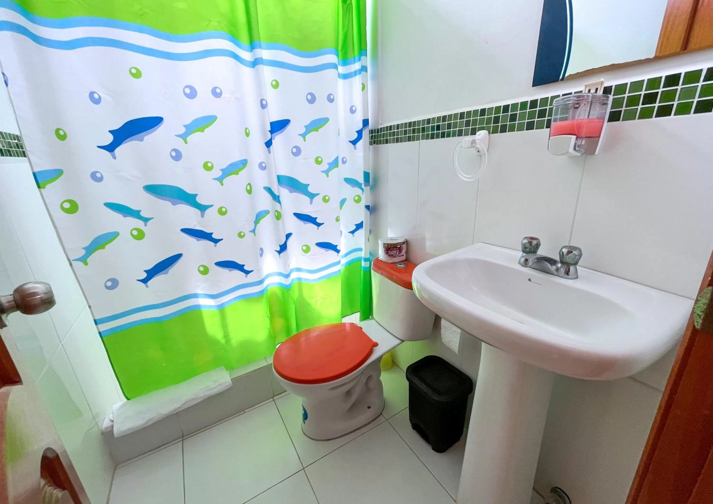 Bathroom in El Rincón de George