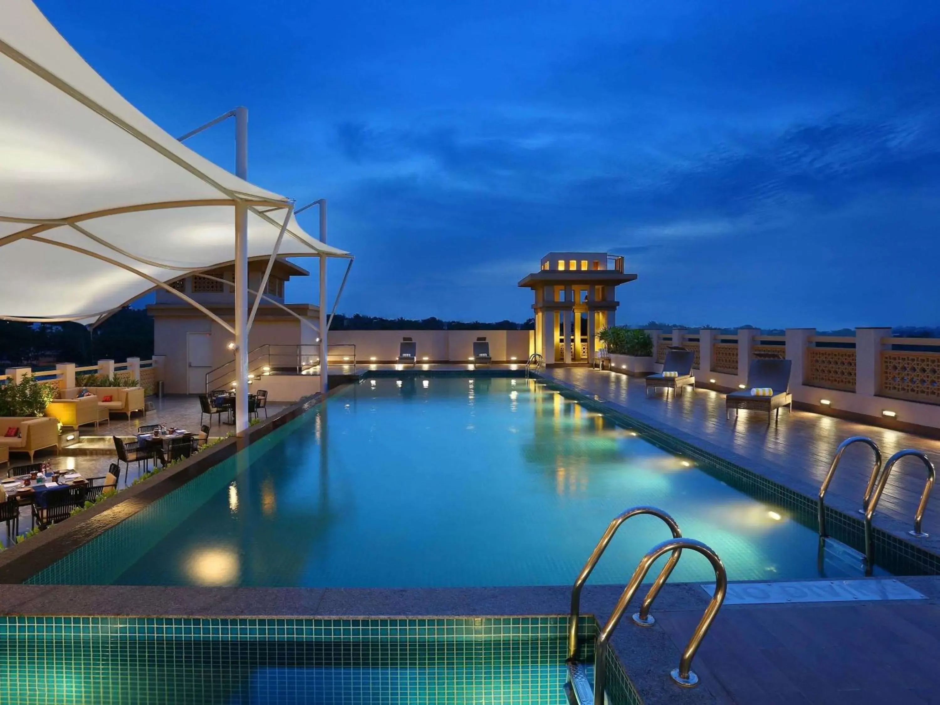Property building, Swimming Pool in Grand Mercure Mysore - An Accor Brand