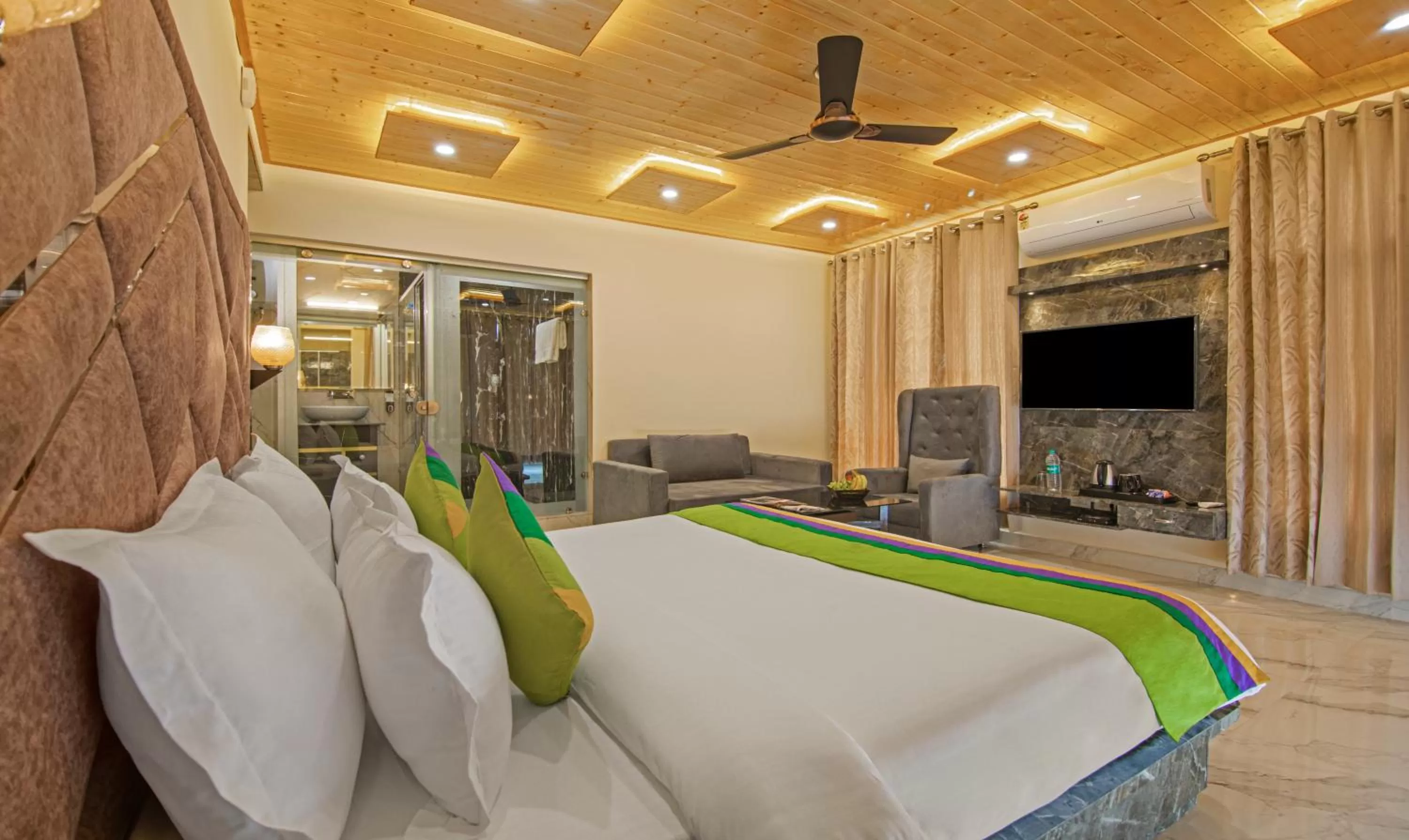 Bedroom in Treebo Ortus Residency