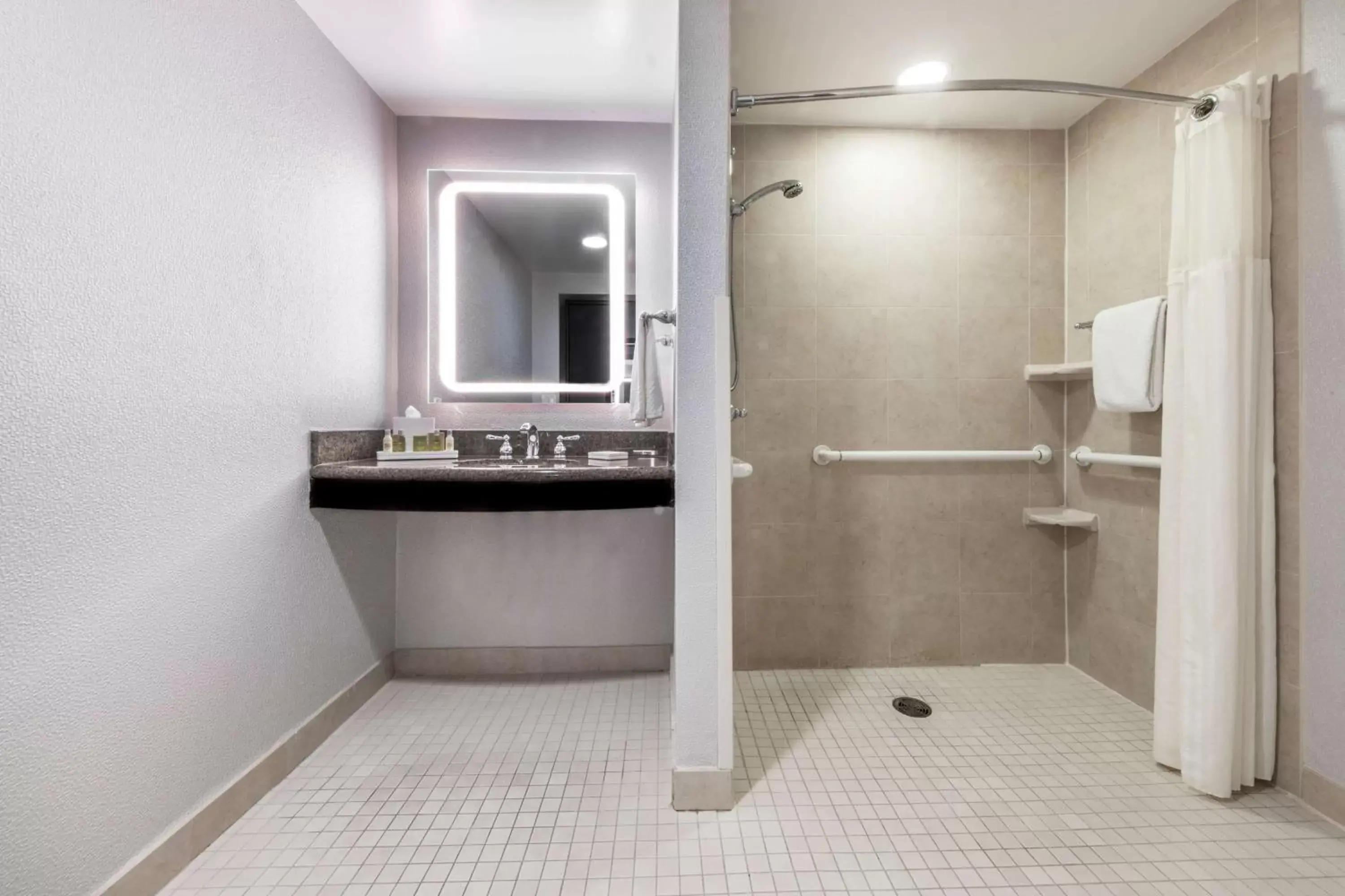 Bathroom in DoubleTree by Hilton Newark Penn Station, NJ