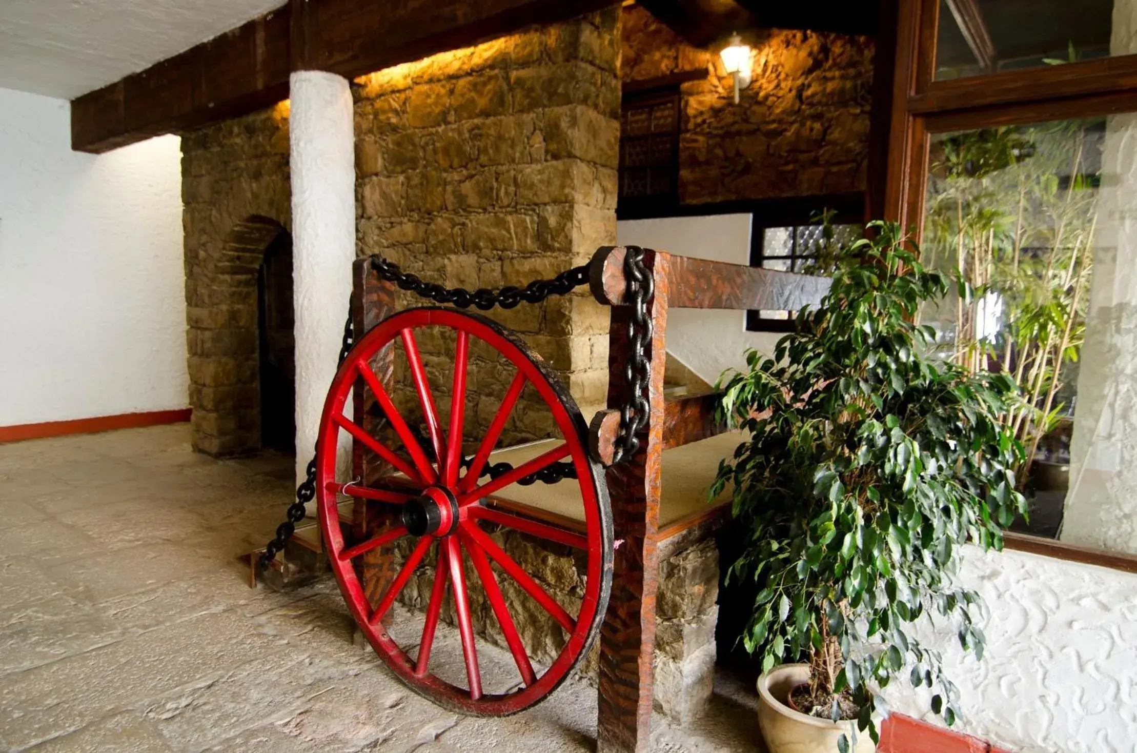 Lobby or reception in Estalagem Muchaxo Hotel