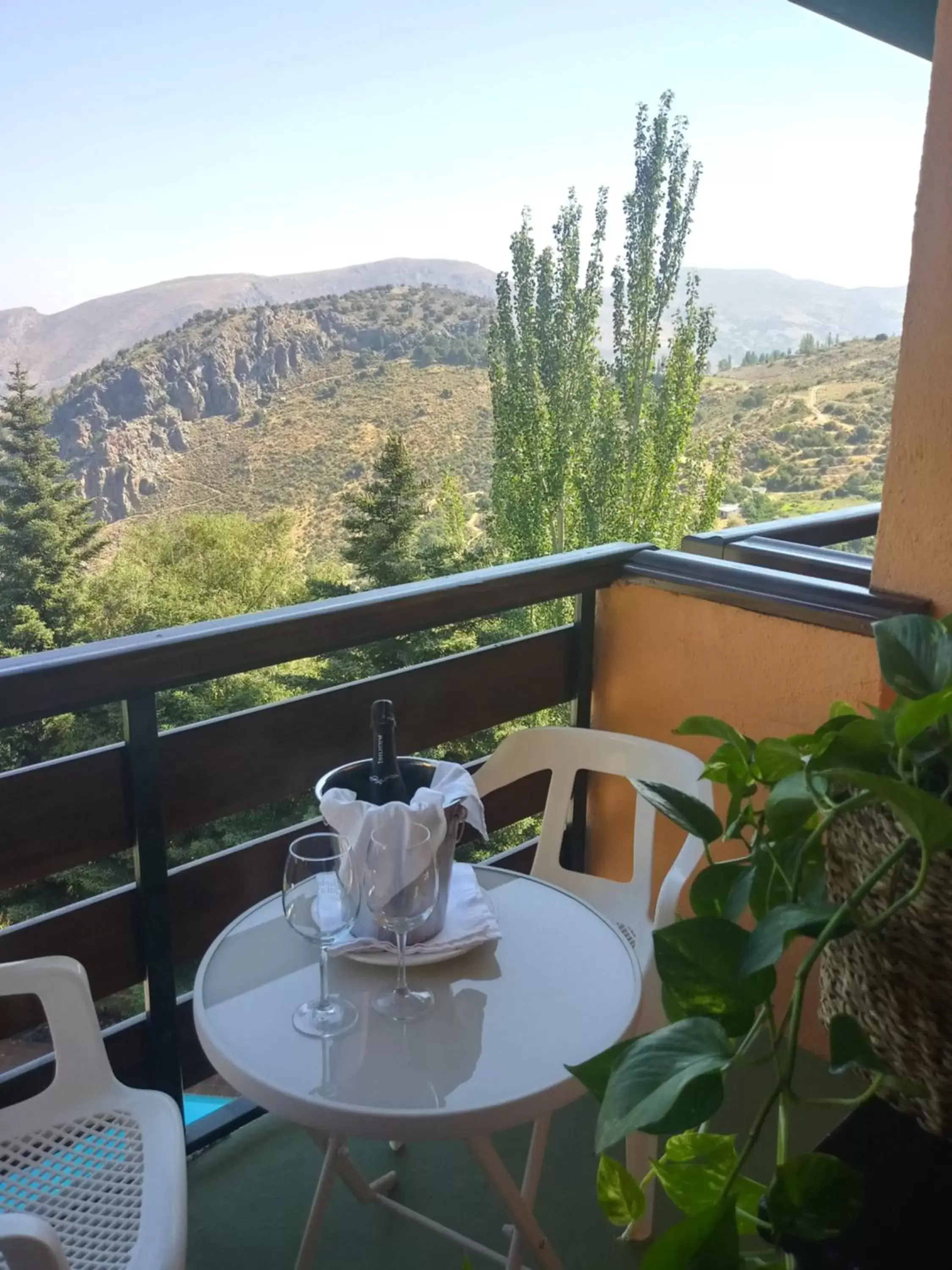 Balcony/Terrace, Mountain View in Hotel El Guerra