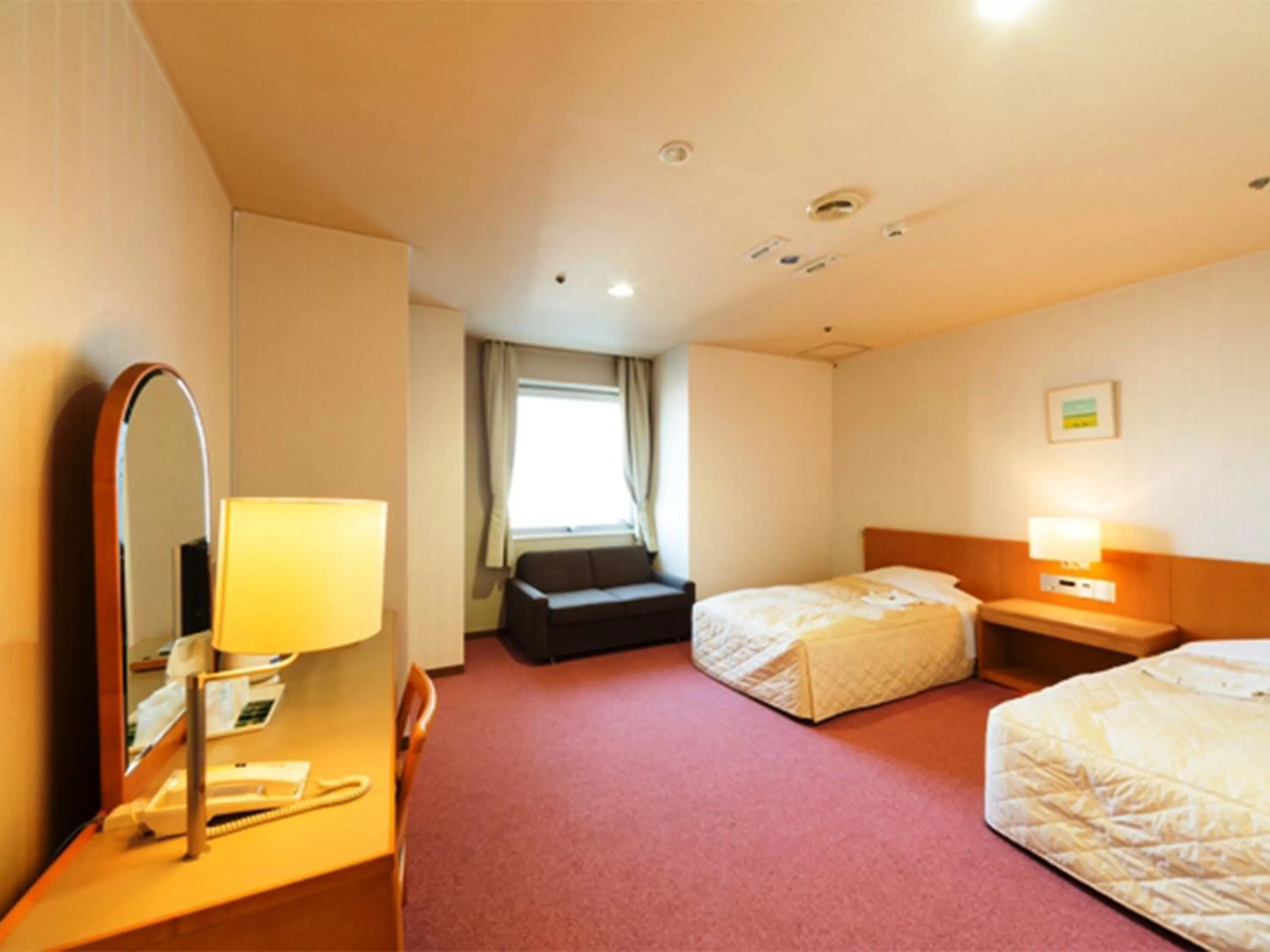 Photo of the whole room, Bed in Hiroshima International Youth House JMS Aster Plaza